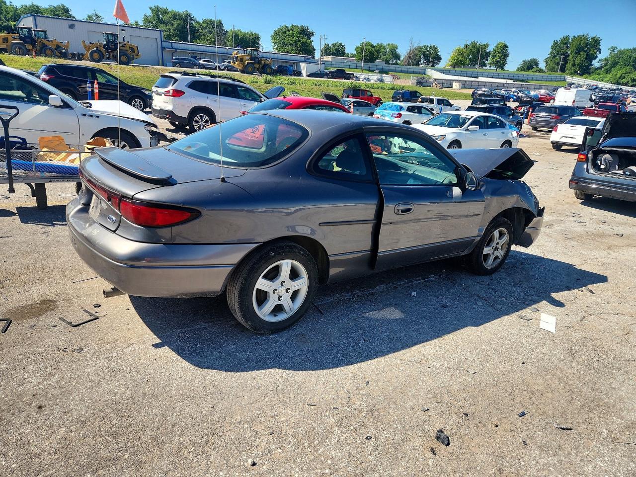 2003 Ford Escort Zx2 Gray vin: 3FAFP11343R150580