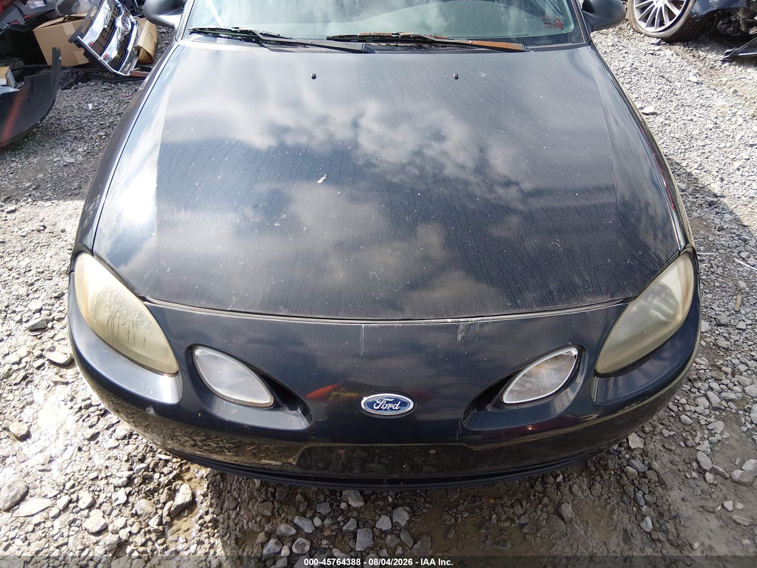 2001 Ford Escort Zx2 Black vin: 3FAFP11351R162833