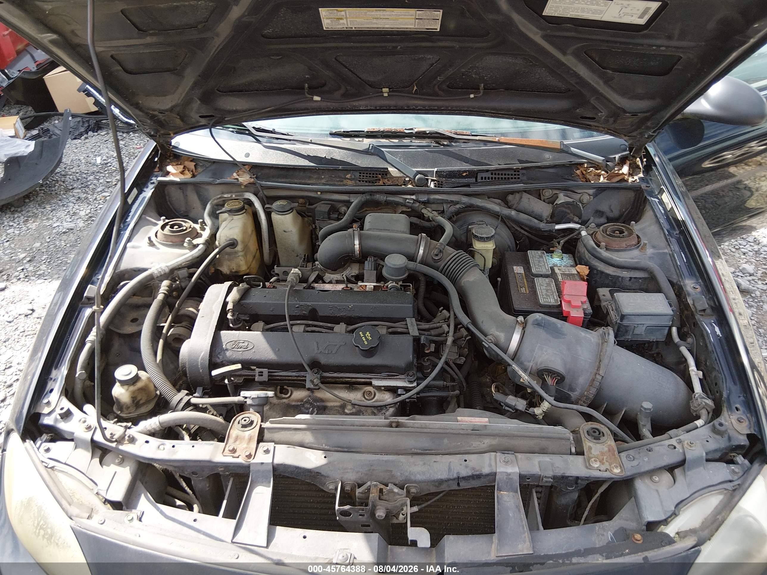 2001 Ford Escort Zx2 Black vin: 3FAFP11351R162833