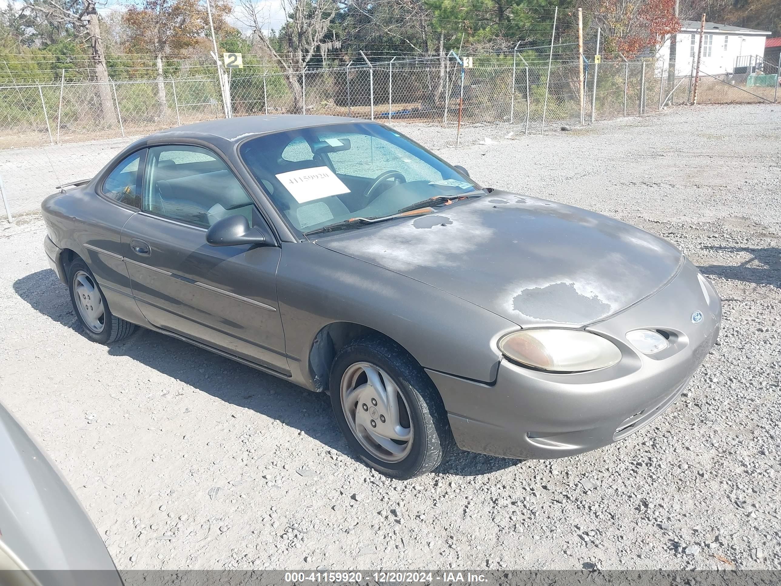 Price & History 2001 Ford Escort Zx2 2.0l I-4 Dohc, 130hp vin