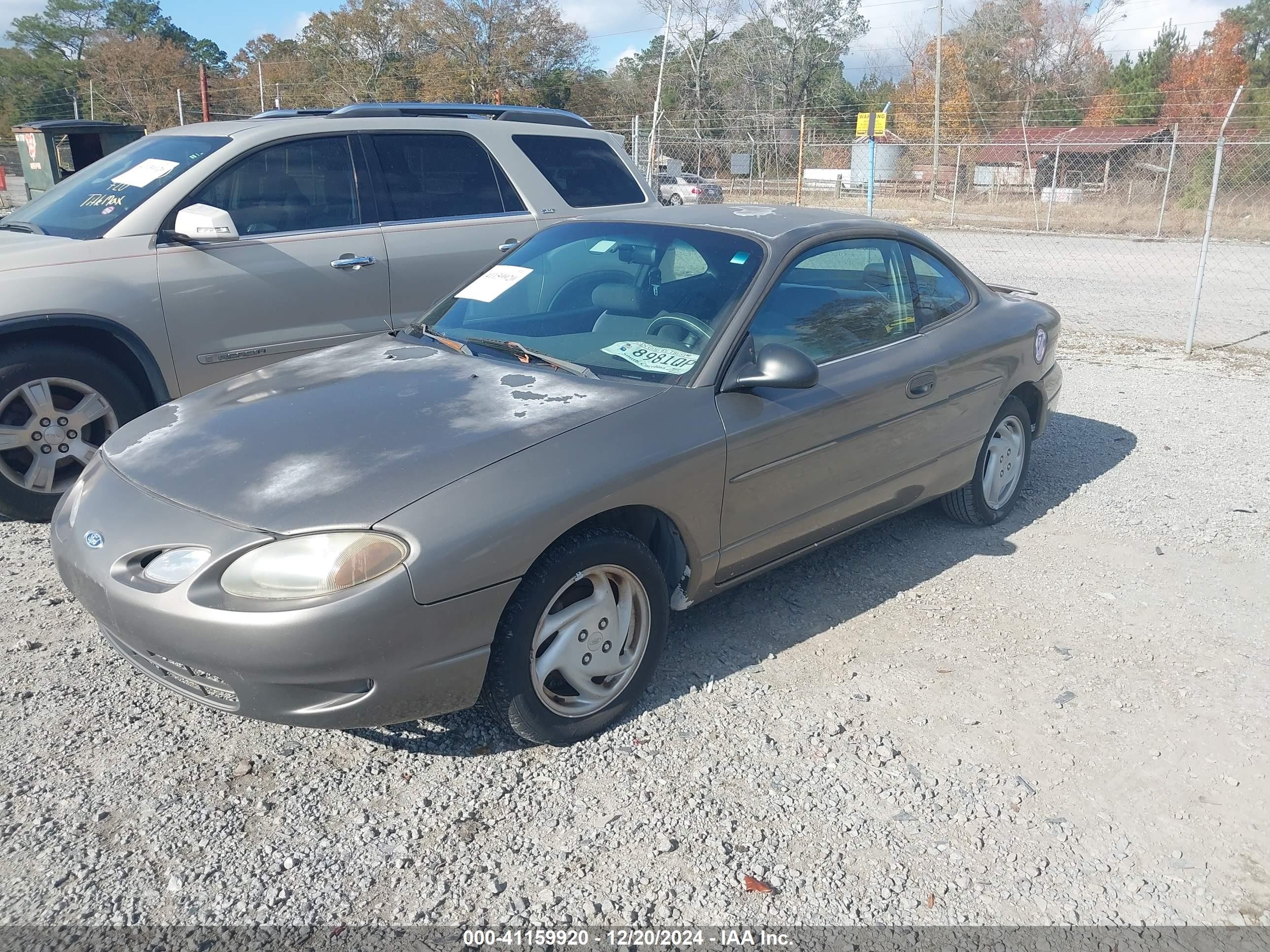 Price & History 2001 Ford Escort Zx2 2.0l I-4 Dohc, 130hp vin