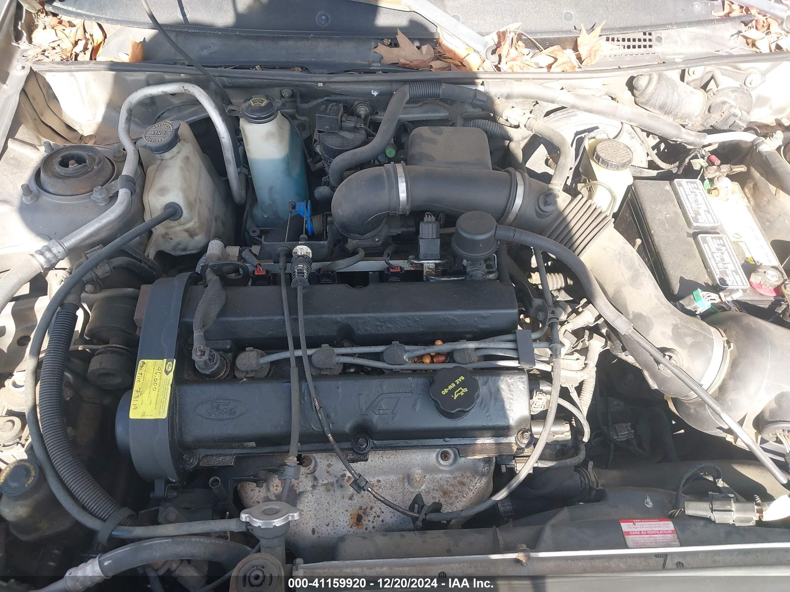 Price & History 2001 Ford Escort Zx2 2.0l I-4 Dohc, 130hp vin