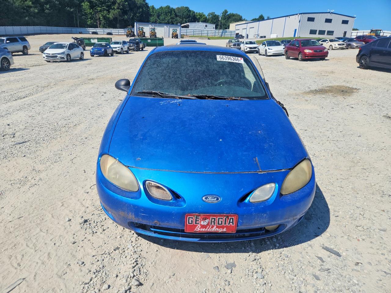 2002 Ford Escort Zx2 Blue vin: 3FAFP11362R132788