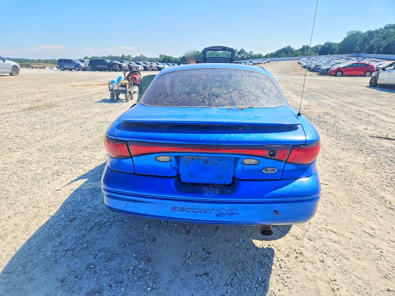 2002 Ford Escort Zx2 Blue vin: 3FAFP11362R132788