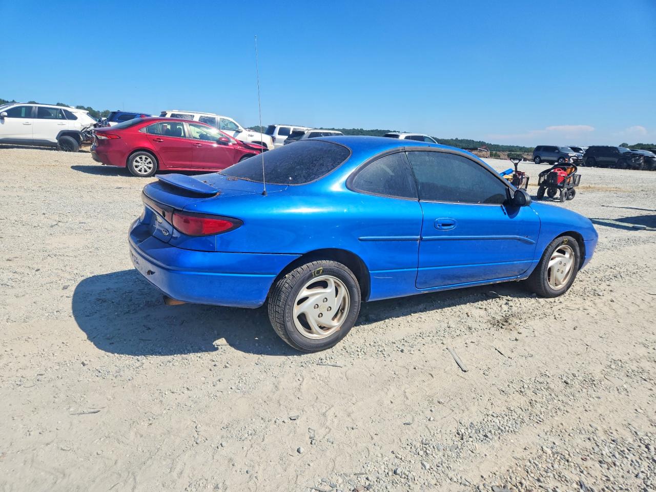 2002 Ford Escort Zx2 Blue vin: 3FAFP11362R132788