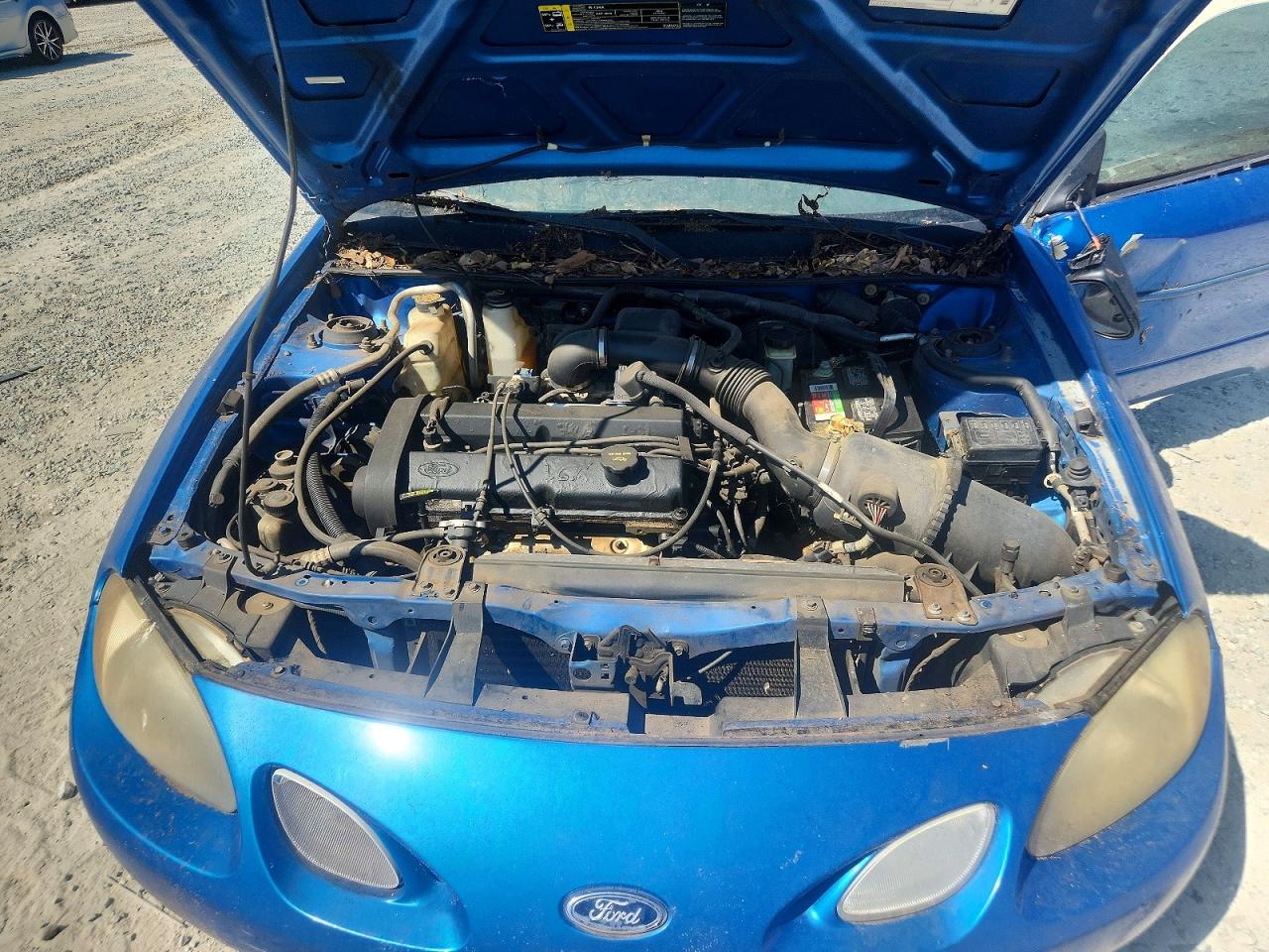 2002 Ford Escort Zx2 Blue vin: 3FAFP11362R132788