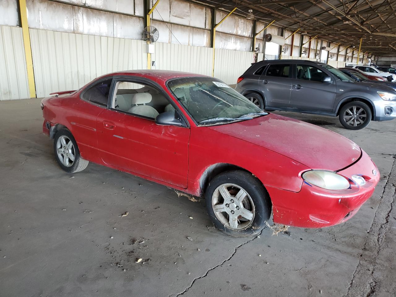 2003 Ford Escort Zx2 Red vin: 3FAFP11363R110999