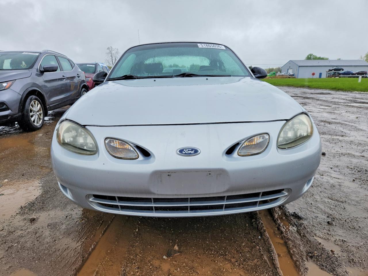 2001 Ford Escort Zx2 Silver vin: 3FAFP11371R215287