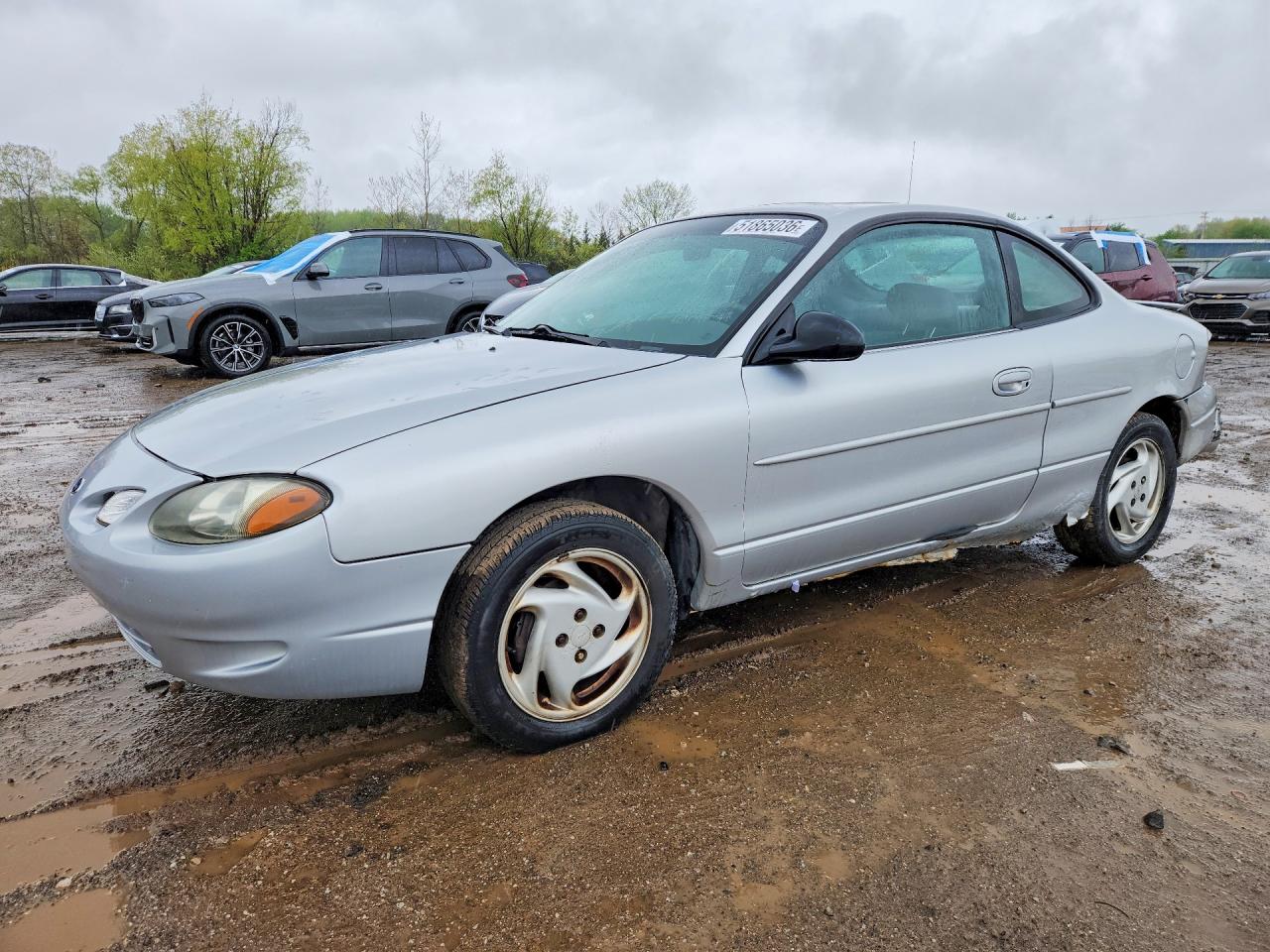 2001 Ford Escort Zx2 Silver vin: 3FAFP11371R215287