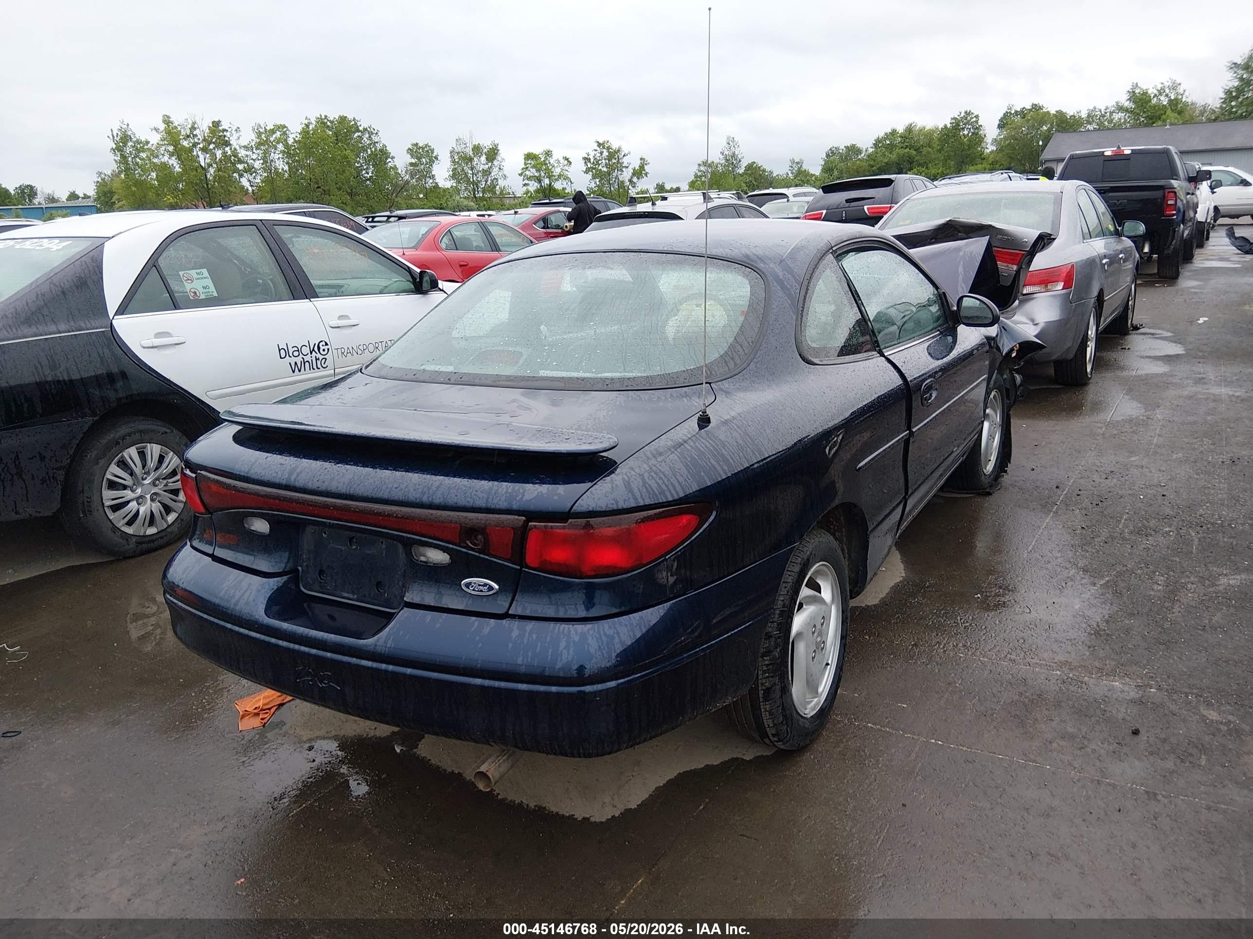 2002 Ford Escort Zx2 Navy vin: 3FAFP11372R190988