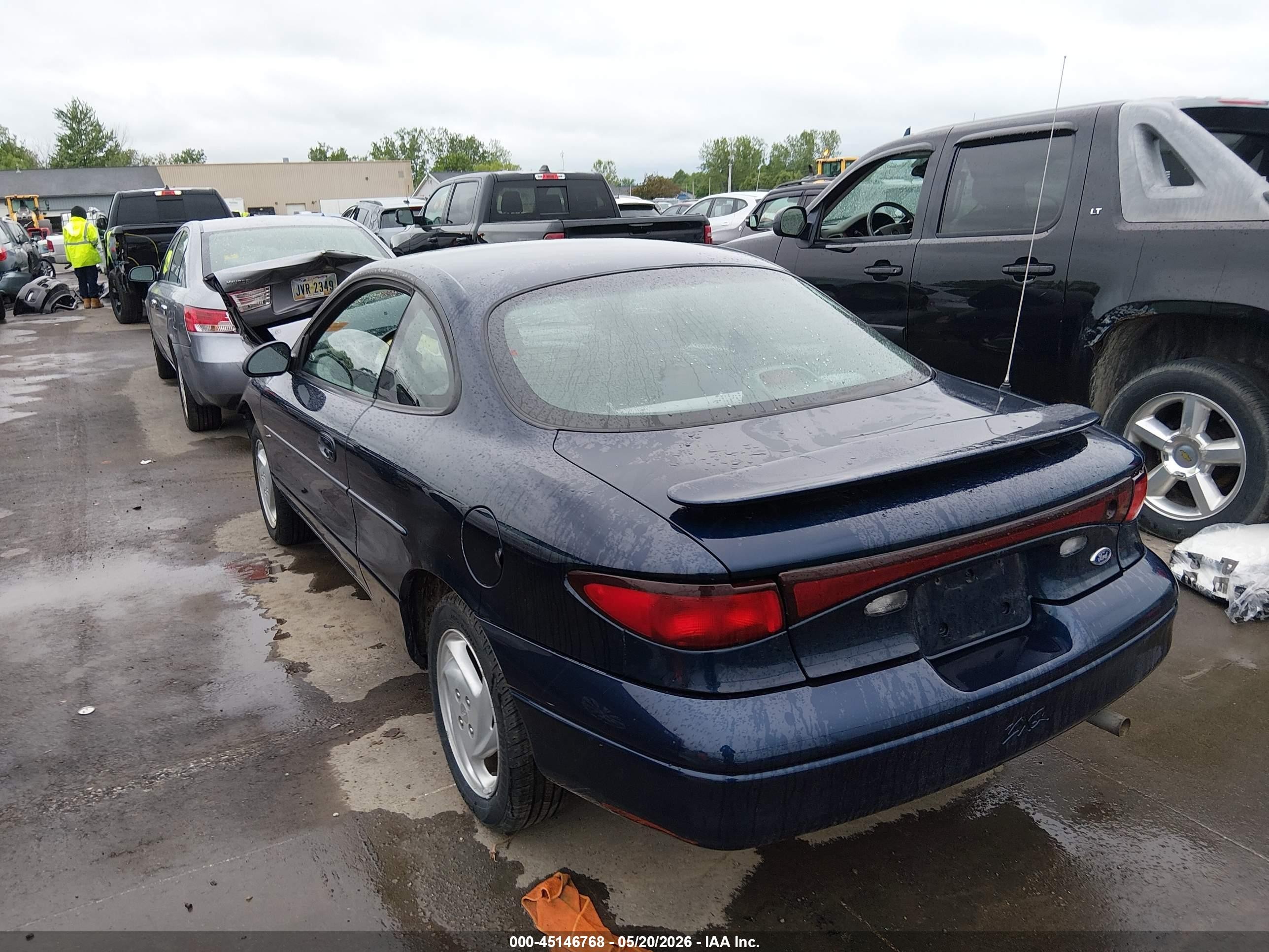 2002 Ford Escort Zx2 Navy vin: 3FAFP11372R190988