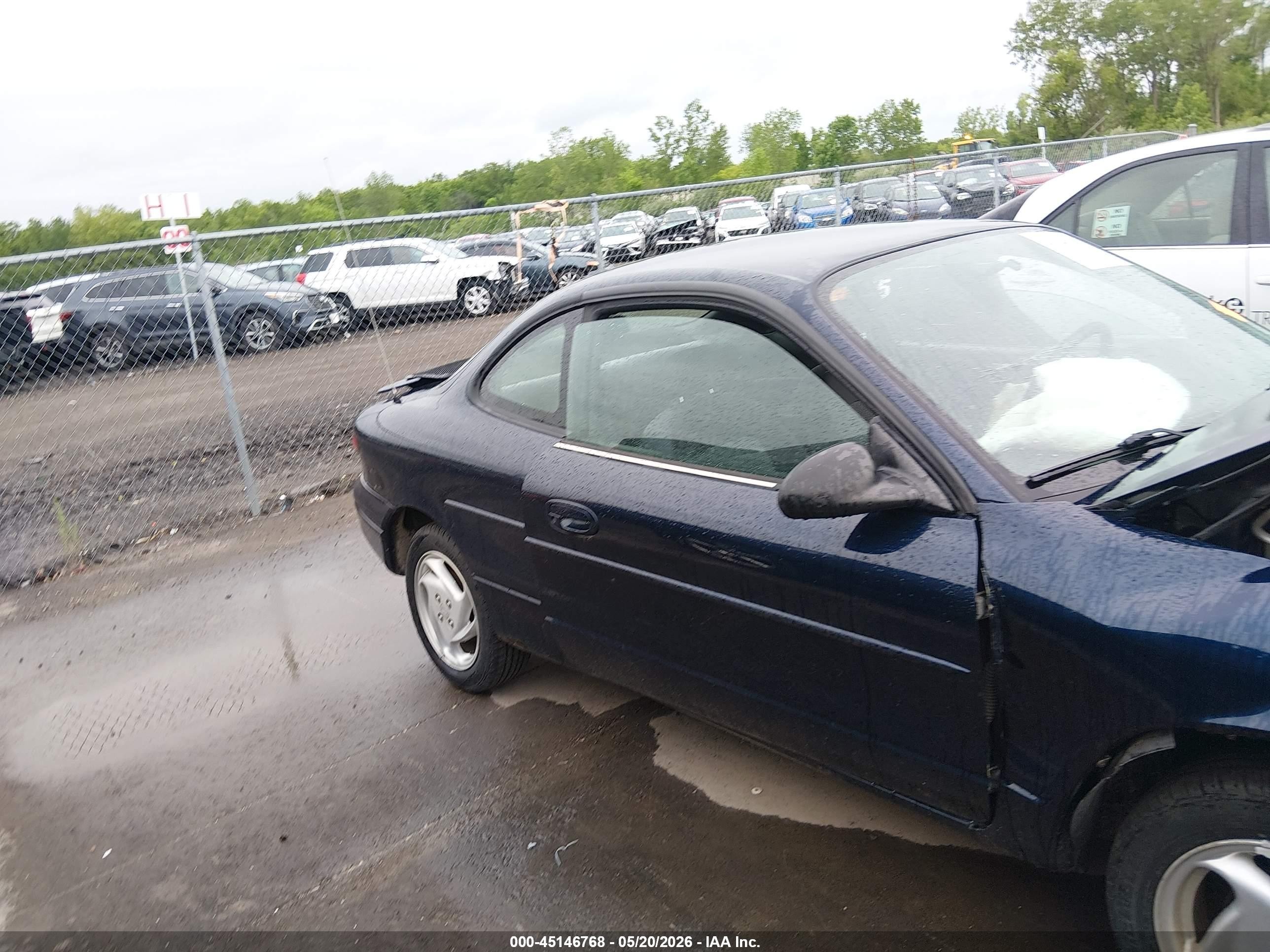2002 Ford Escort Zx2 Navy vin: 3FAFP11372R190988