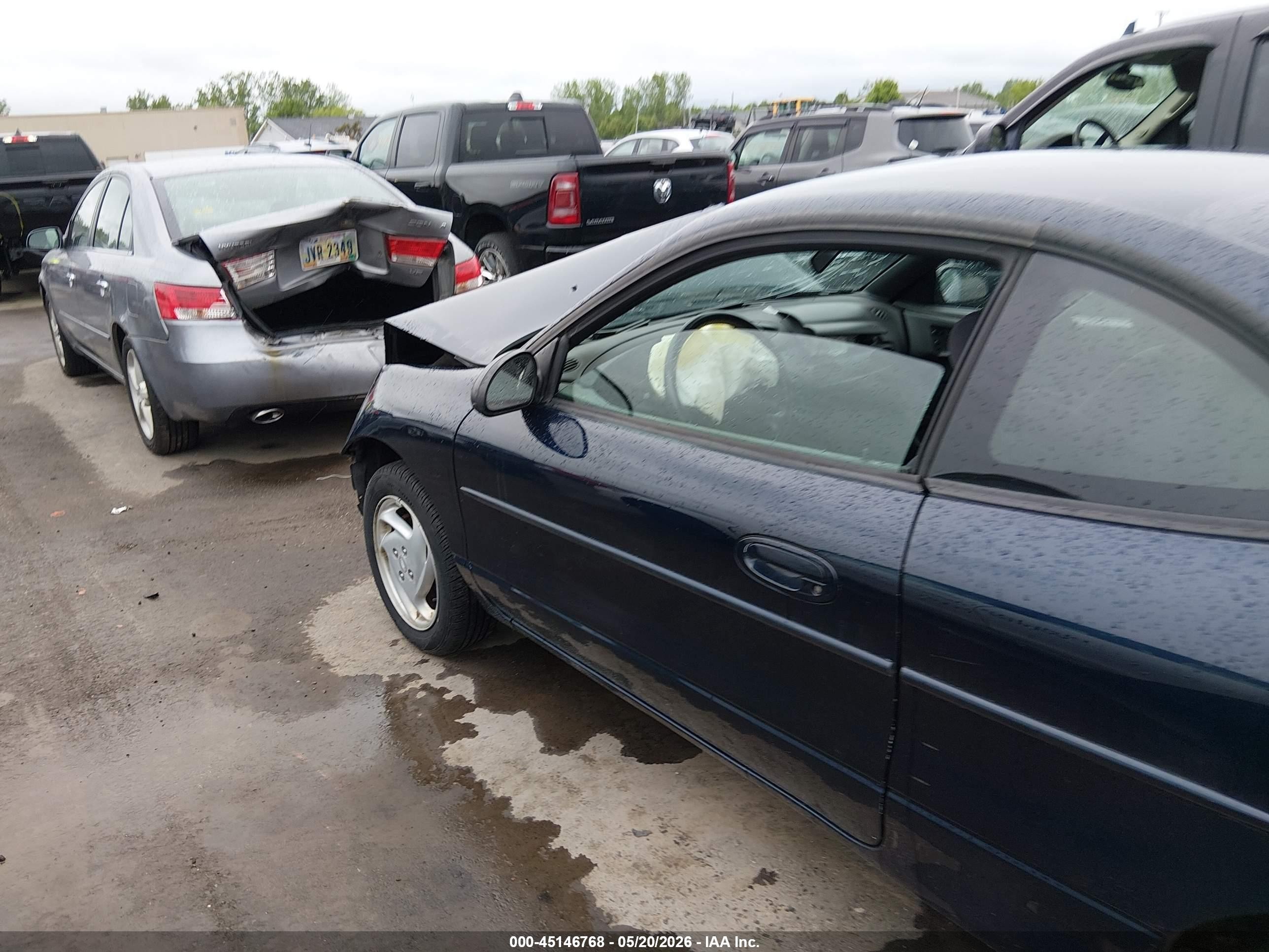 2002 Ford Escort Zx2 Navy vin: 3FAFP11372R190988