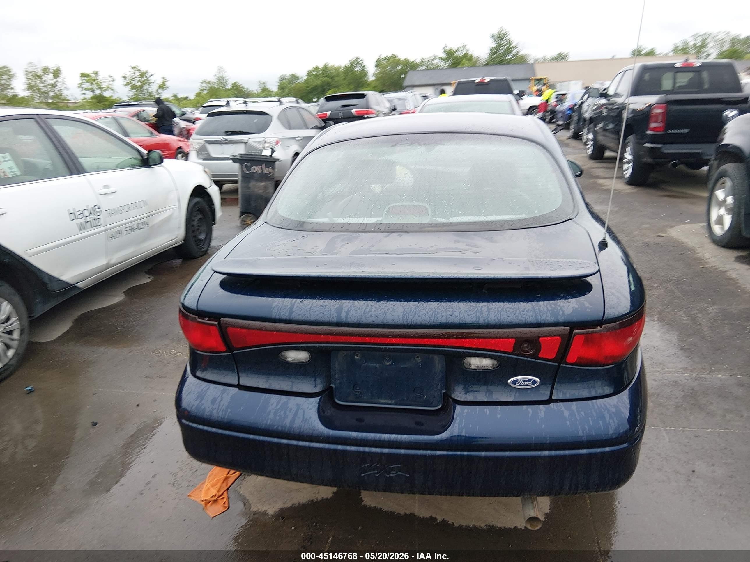 2002 Ford Escort Zx2 Navy vin: 3FAFP11372R190988