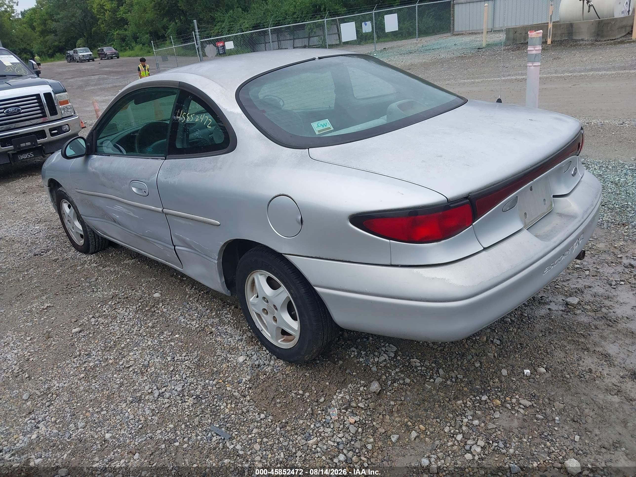 1998 Ford Escort Zx2 Cool/zx2 Hot Silver vin: 3FAFP1137WR161013