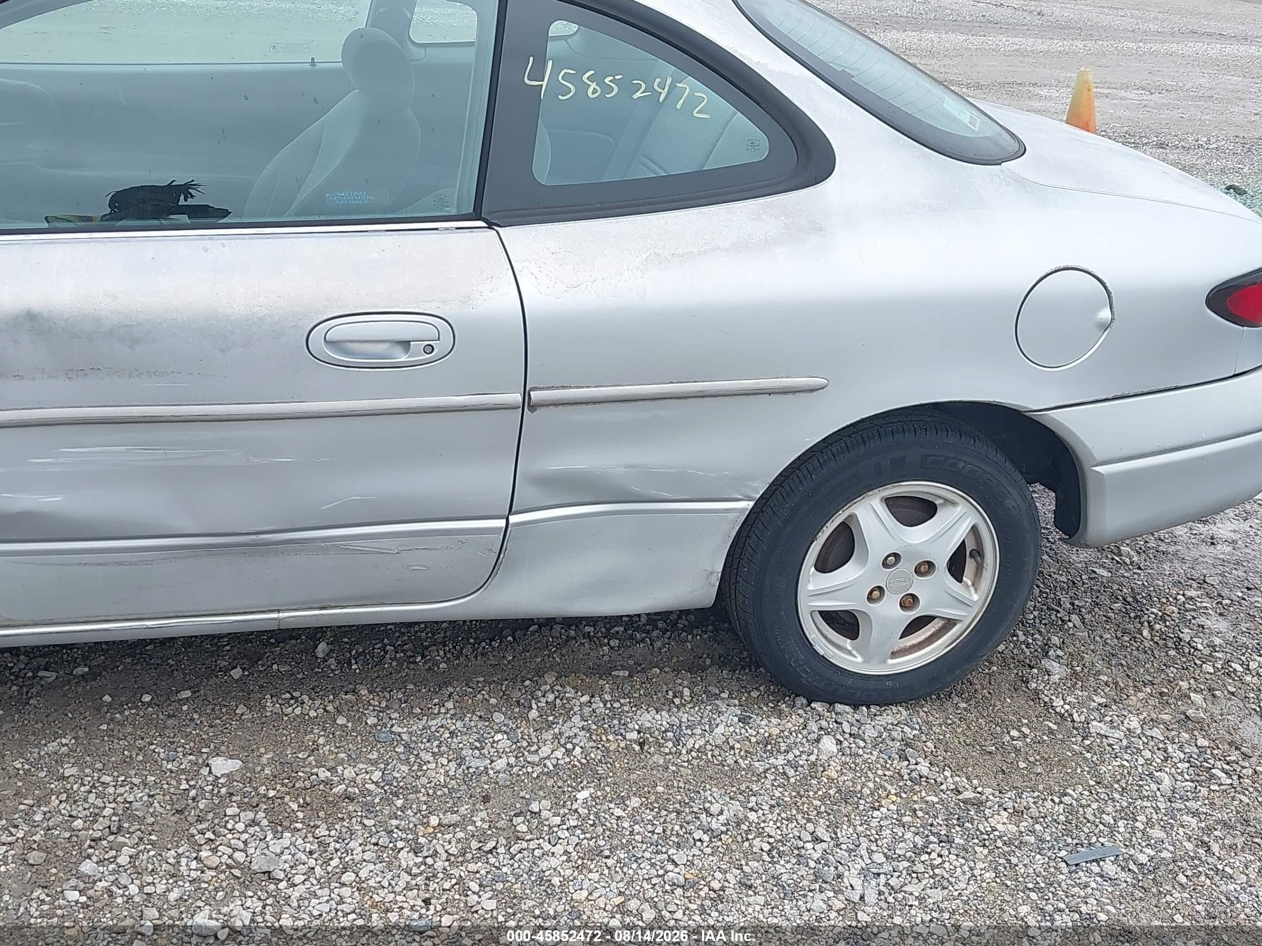 1998 Ford Escort Zx2 Cool/zx2 Hot Silver vin: 3FAFP1137WR161013