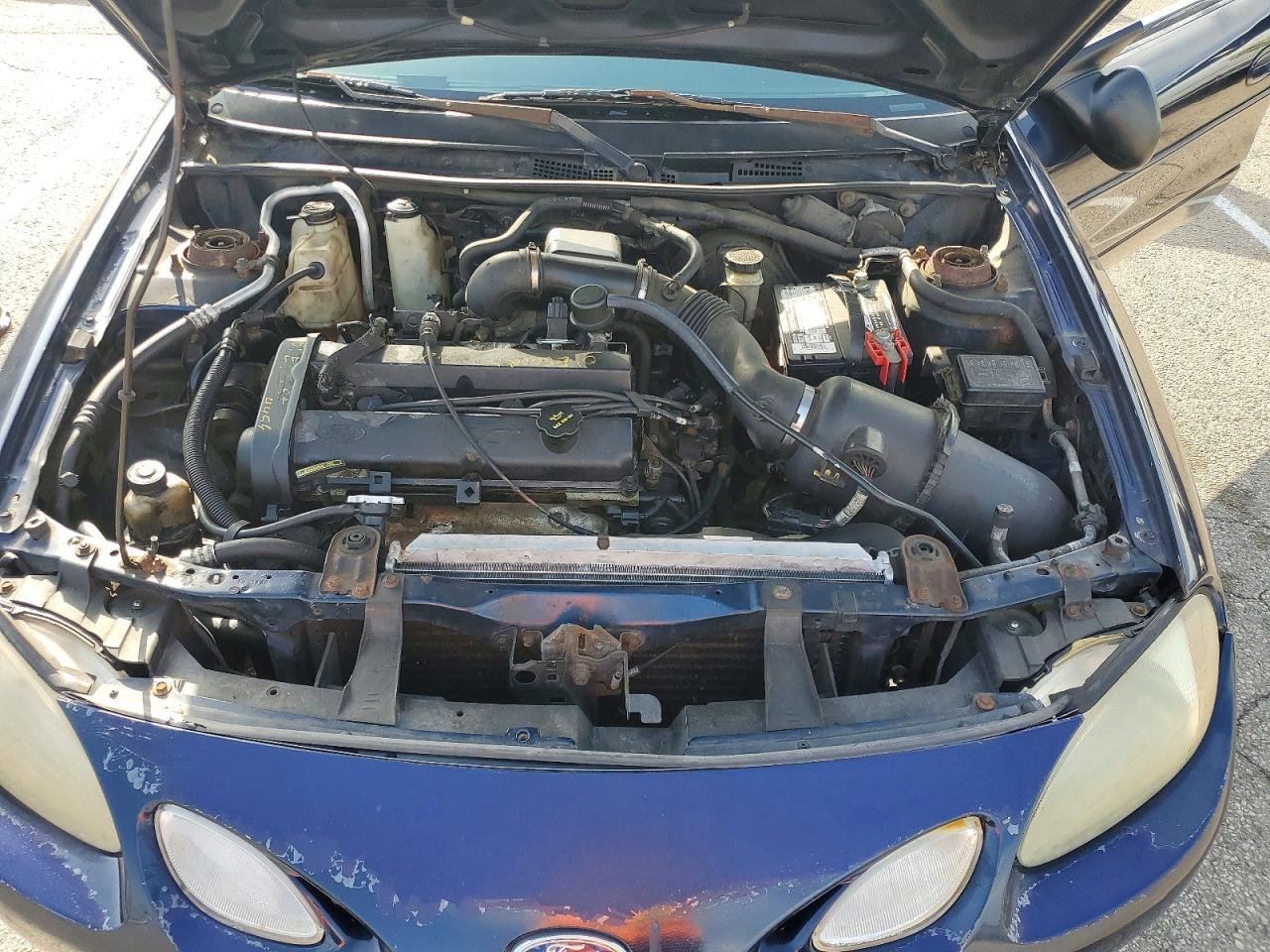 2001 Ford Escort Zx2 Black vin: 3FAFP11381R153415
