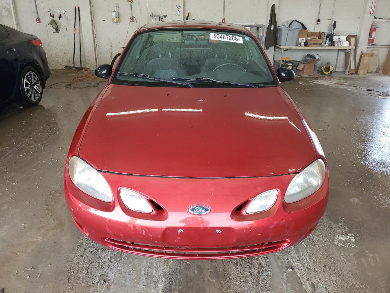 2001 Ford Escort Zx2 Maroon vin: 3FAFP11381R213144