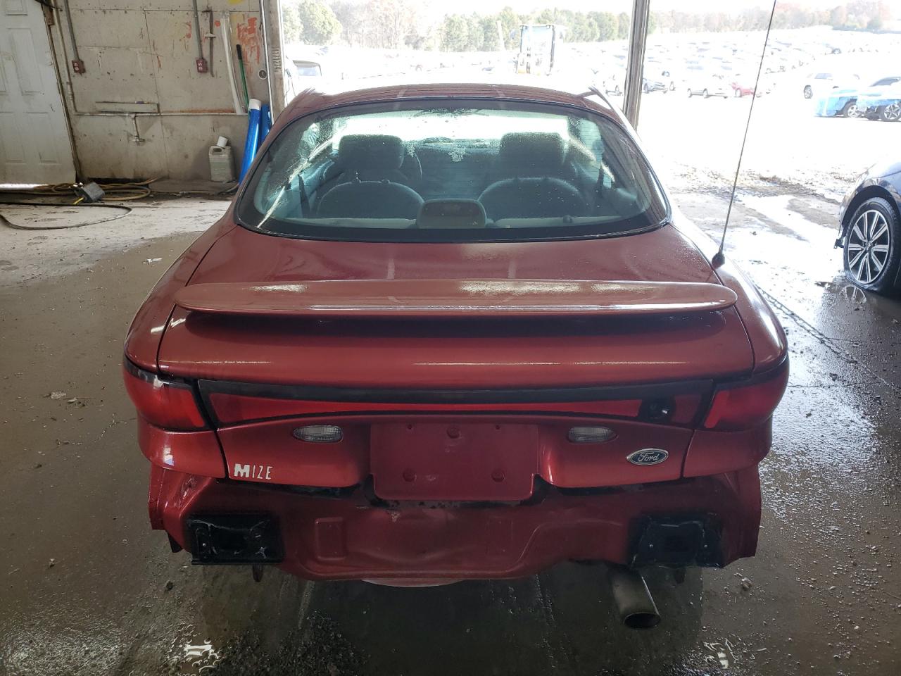 2001 Ford Escort Zx2 Maroon vin: 3FAFP11381R213144