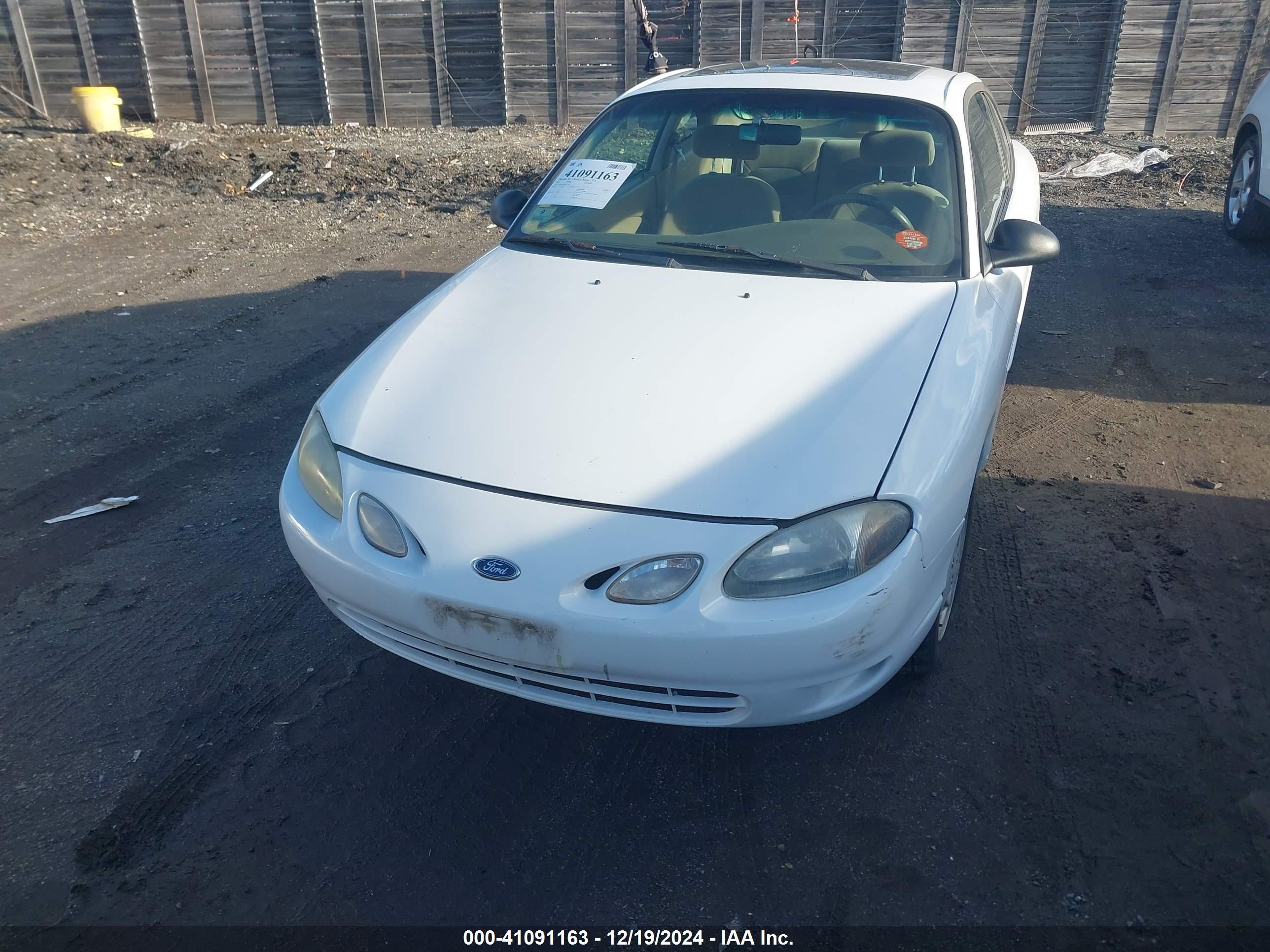 Price & History 2002 Ford Escort Zx2 2.0l I-4 Dohc, 130hp vin