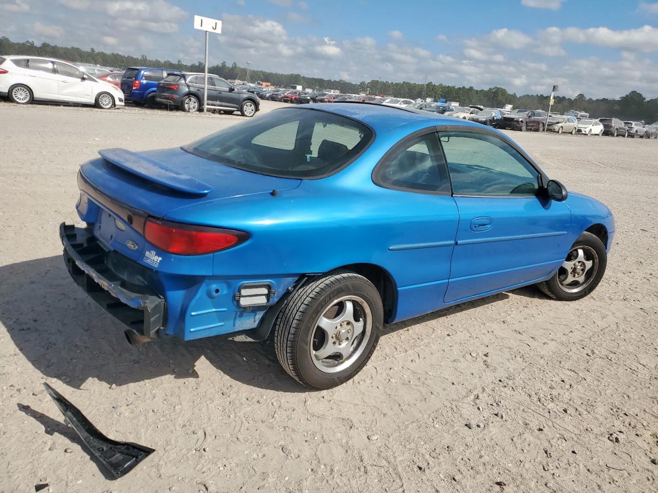 2001 Ford Escort Zx2 Blue vin: 3FAFP11391R163547