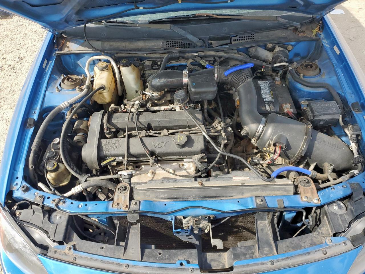 2001 Ford Escort Zx2 Blue vin: 3FAFP11391R163547