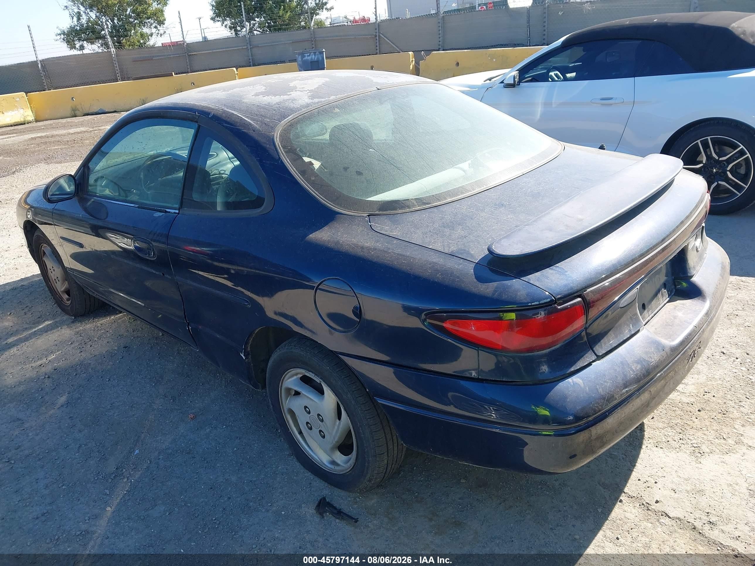 2001 Ford Escort Zx2 Blue vin: 3FAFP11391R189100