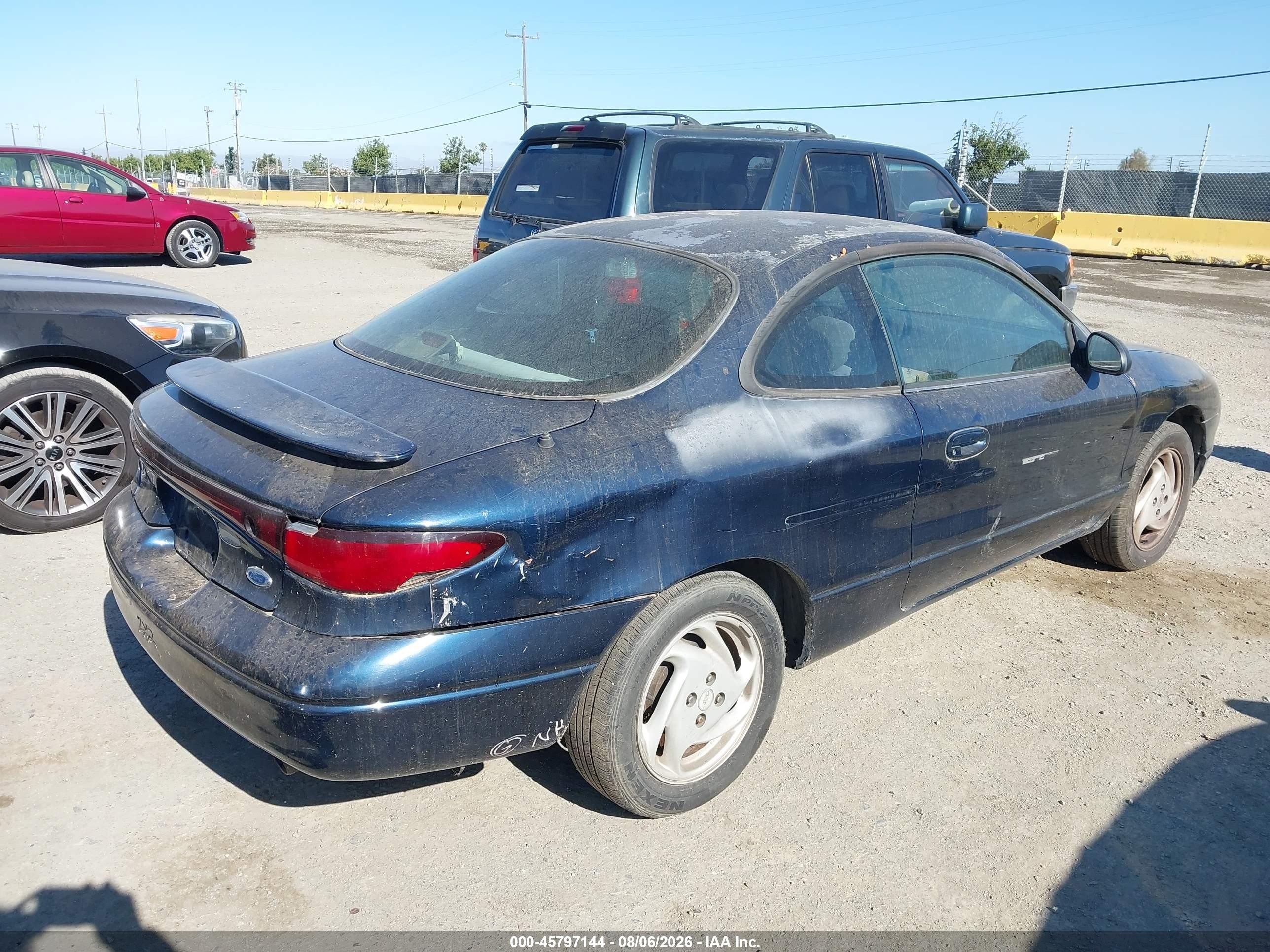 2001 Ford Escort Zx2 Blue vin: 3FAFP11391R189100