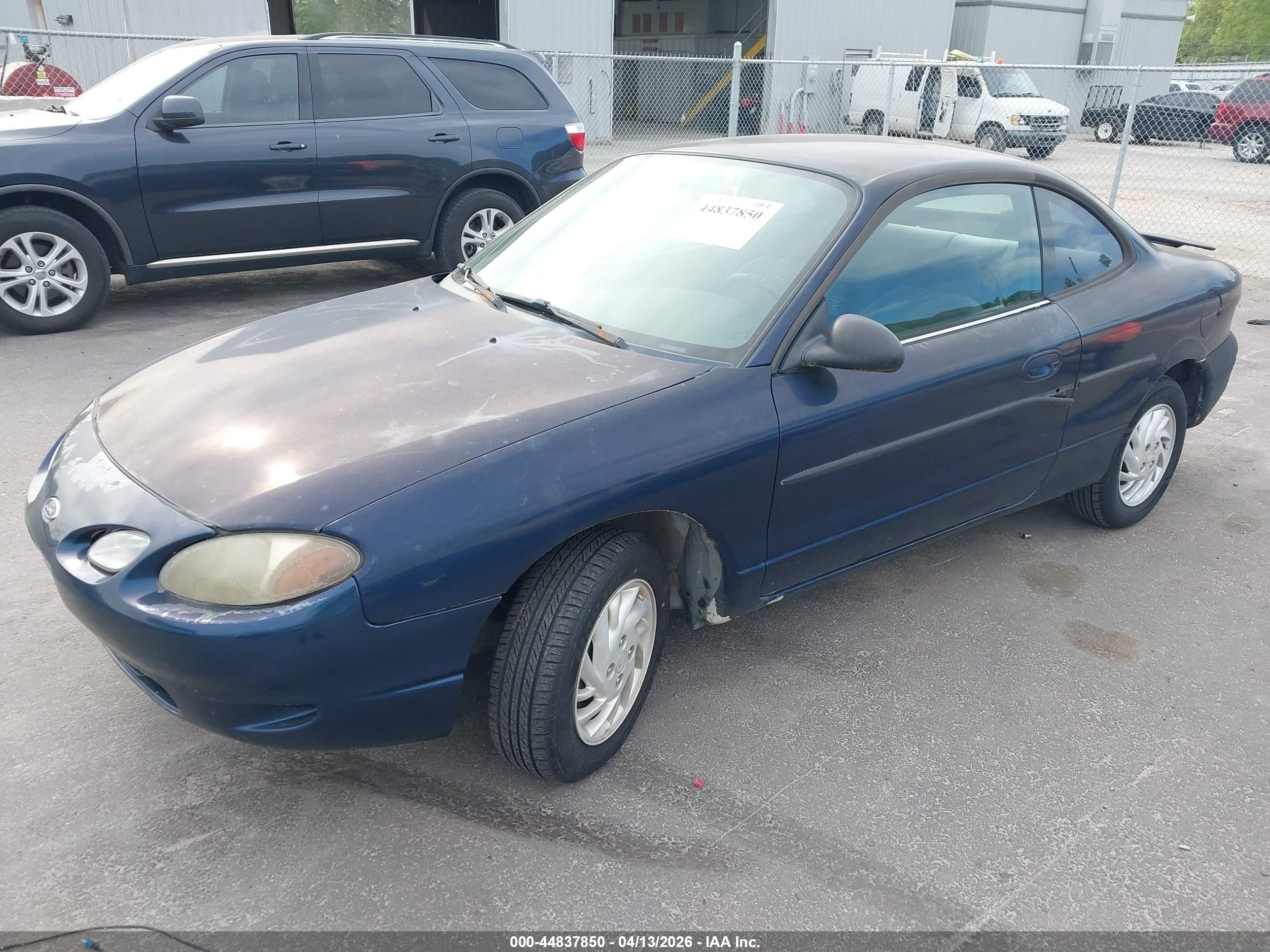 2001 Ford Escort Zx2 Blue vin: 3FAFP11391R206882