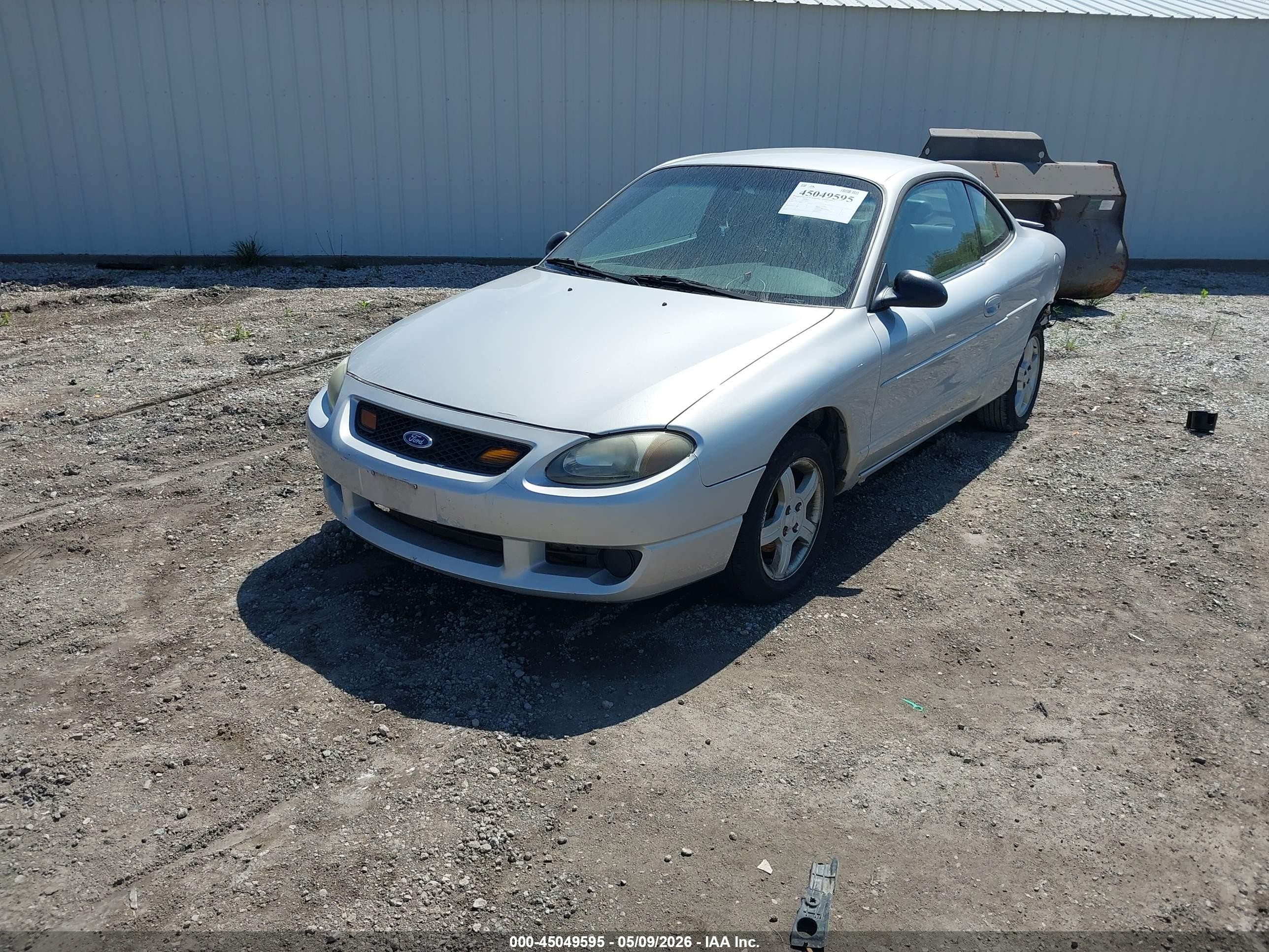 2003 Ford Zx2   Silver vin: 3FAFP11393R118854