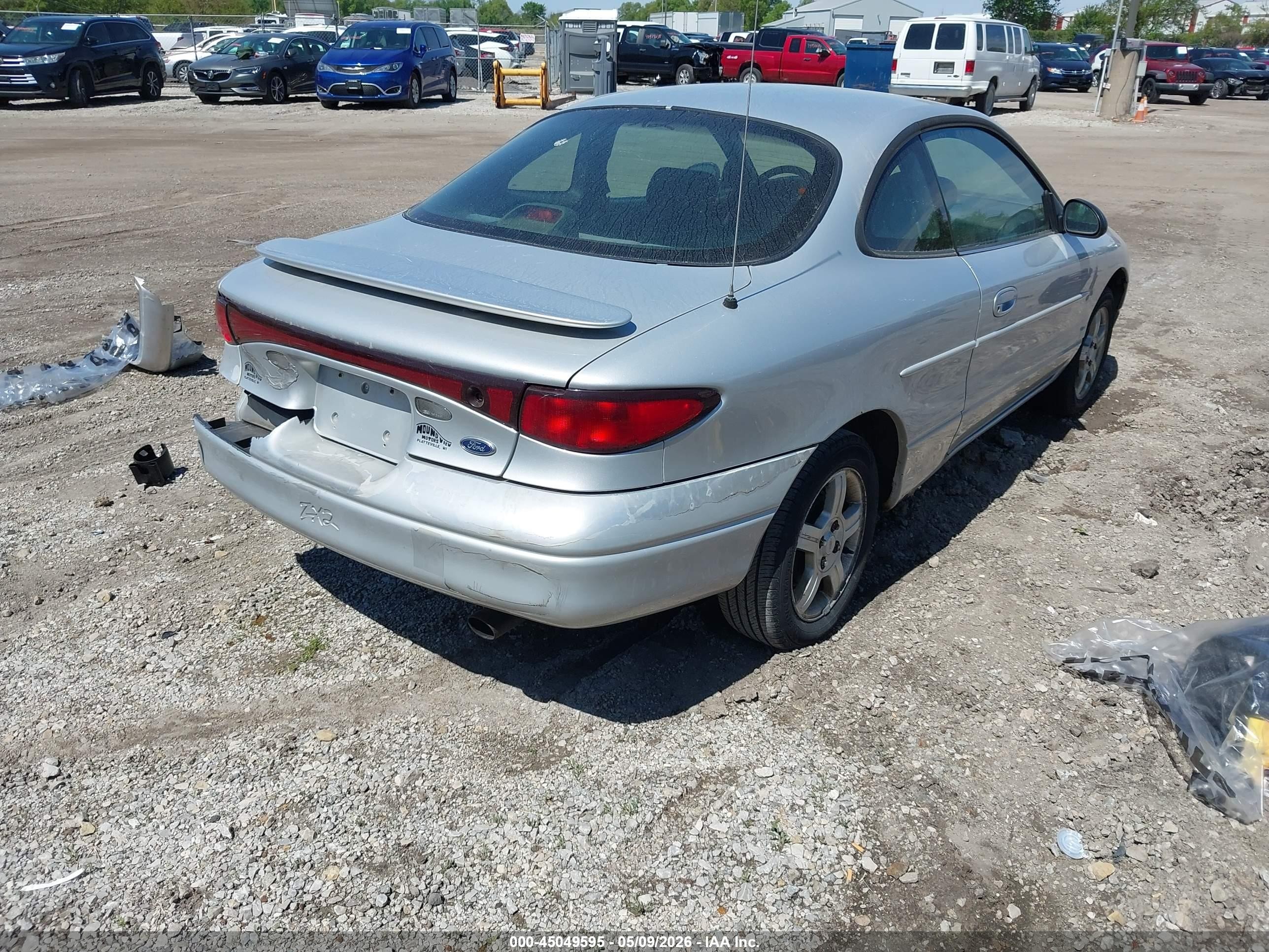 2003 Ford Zx2   Silver vin: 3FAFP11393R118854