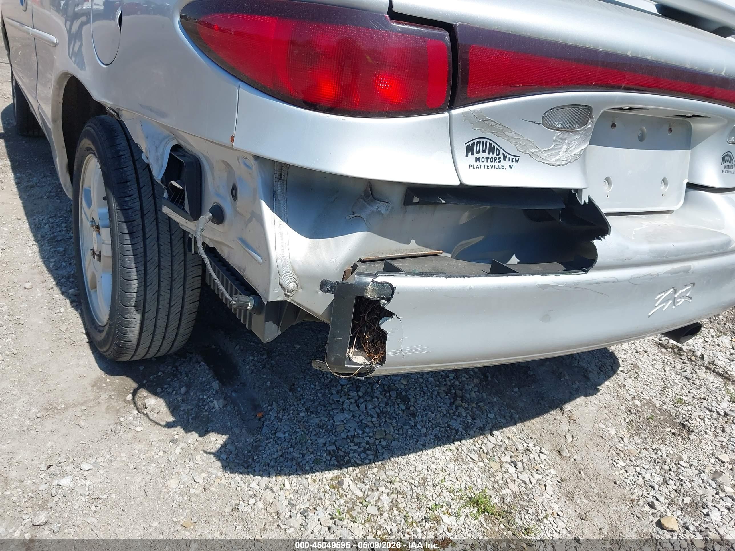 2003 Ford Zx2   Silver vin: 3FAFP11393R118854
