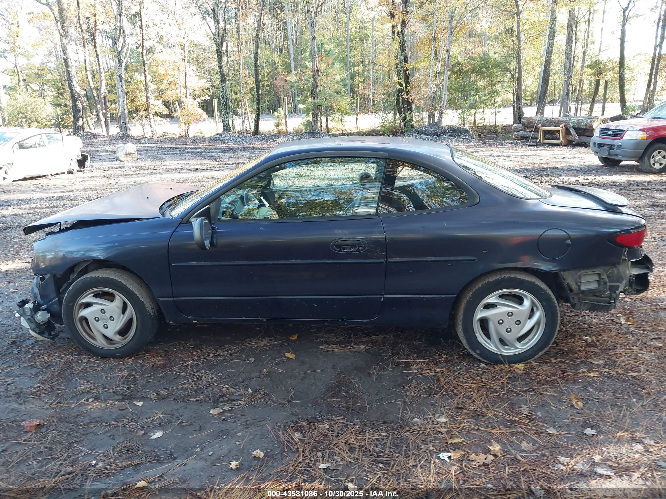 2001 Ford Escort Zx2 Blue vin: 3FAFP113X1R116608