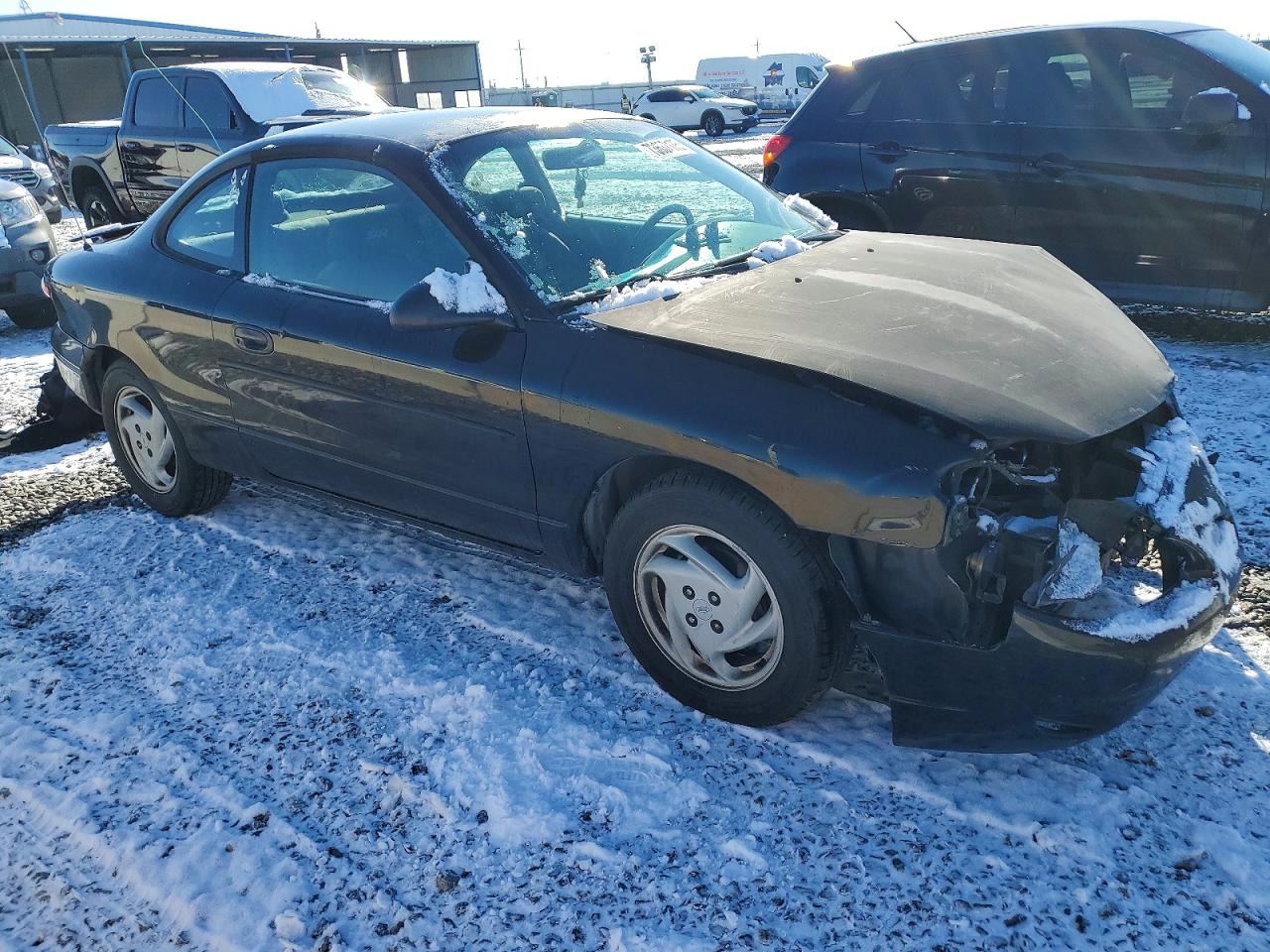 2001 Ford Escort Zx2 Black vin: 3FAFP113X1R184018
