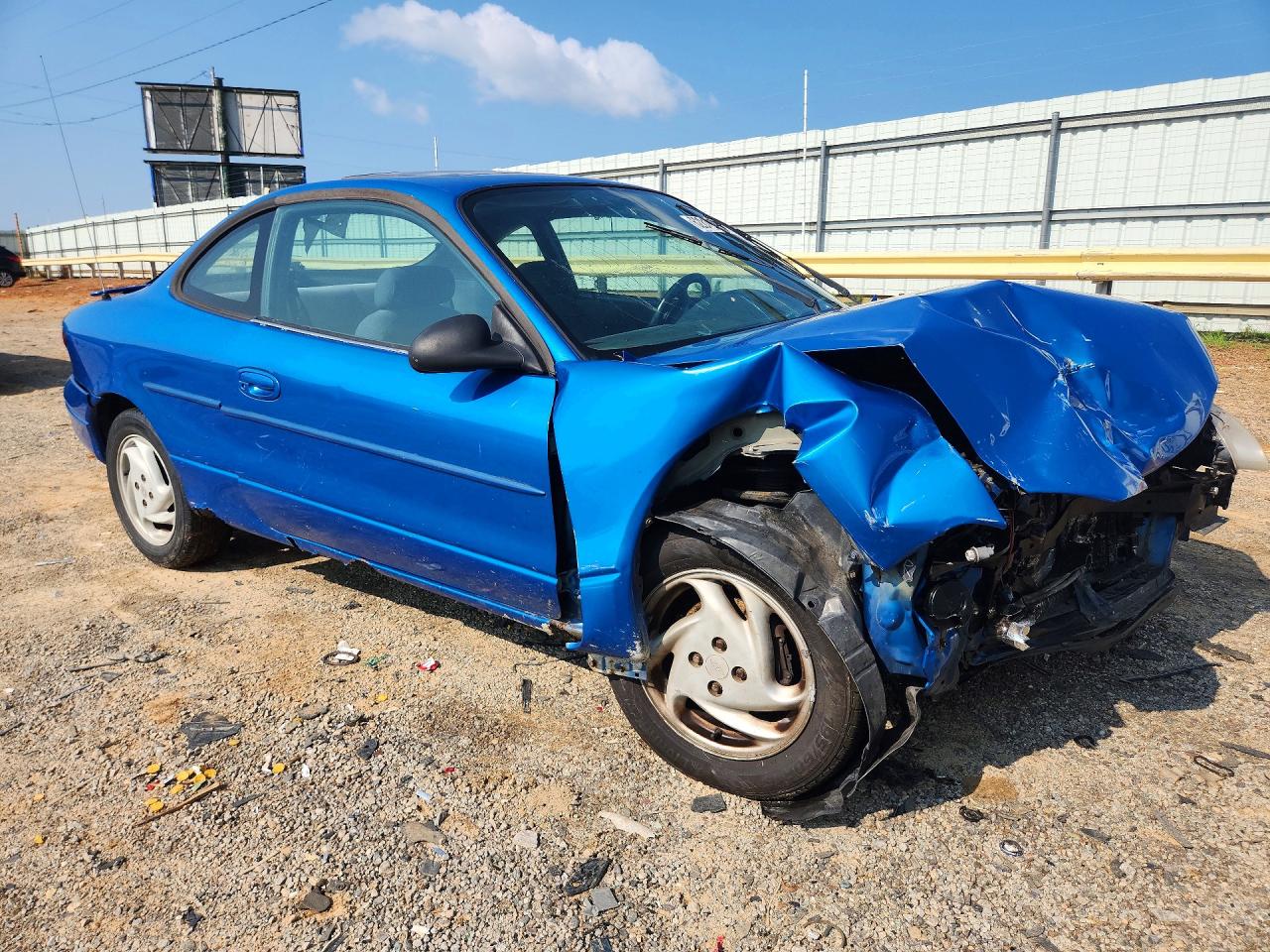 2001 Ford Escort Zx2 Blue vin: 3FAFP113X1R211153