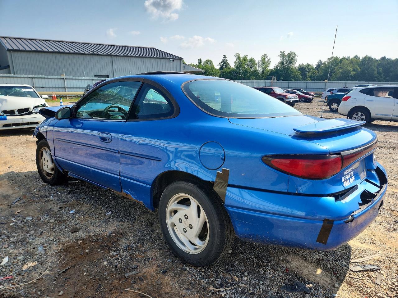 2001 Ford Escort Zx2 Blue vin: 3FAFP113X1R211153