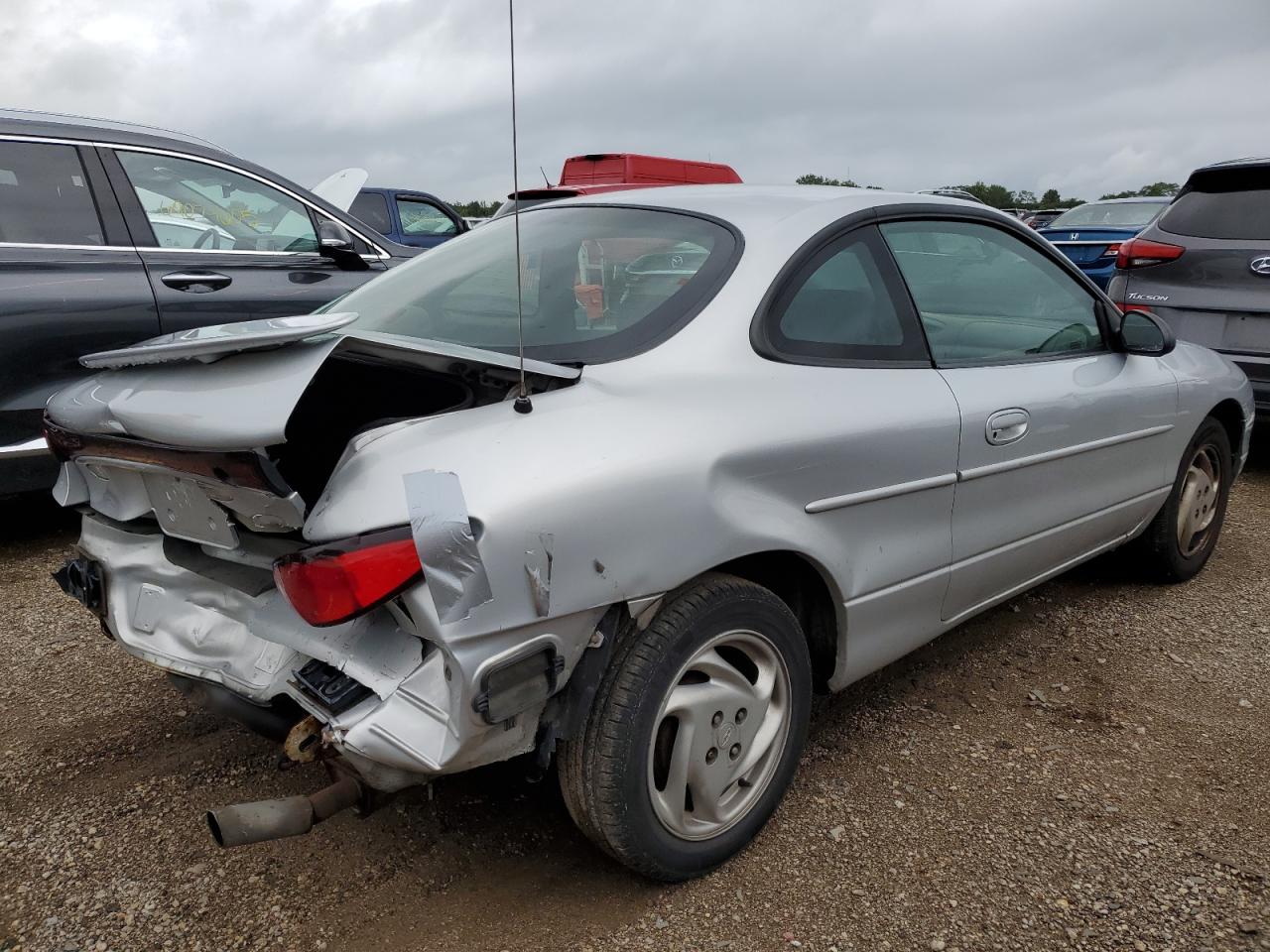2001 Ford Escort Zx2 Silver vin: 3FAFP113X1R225831