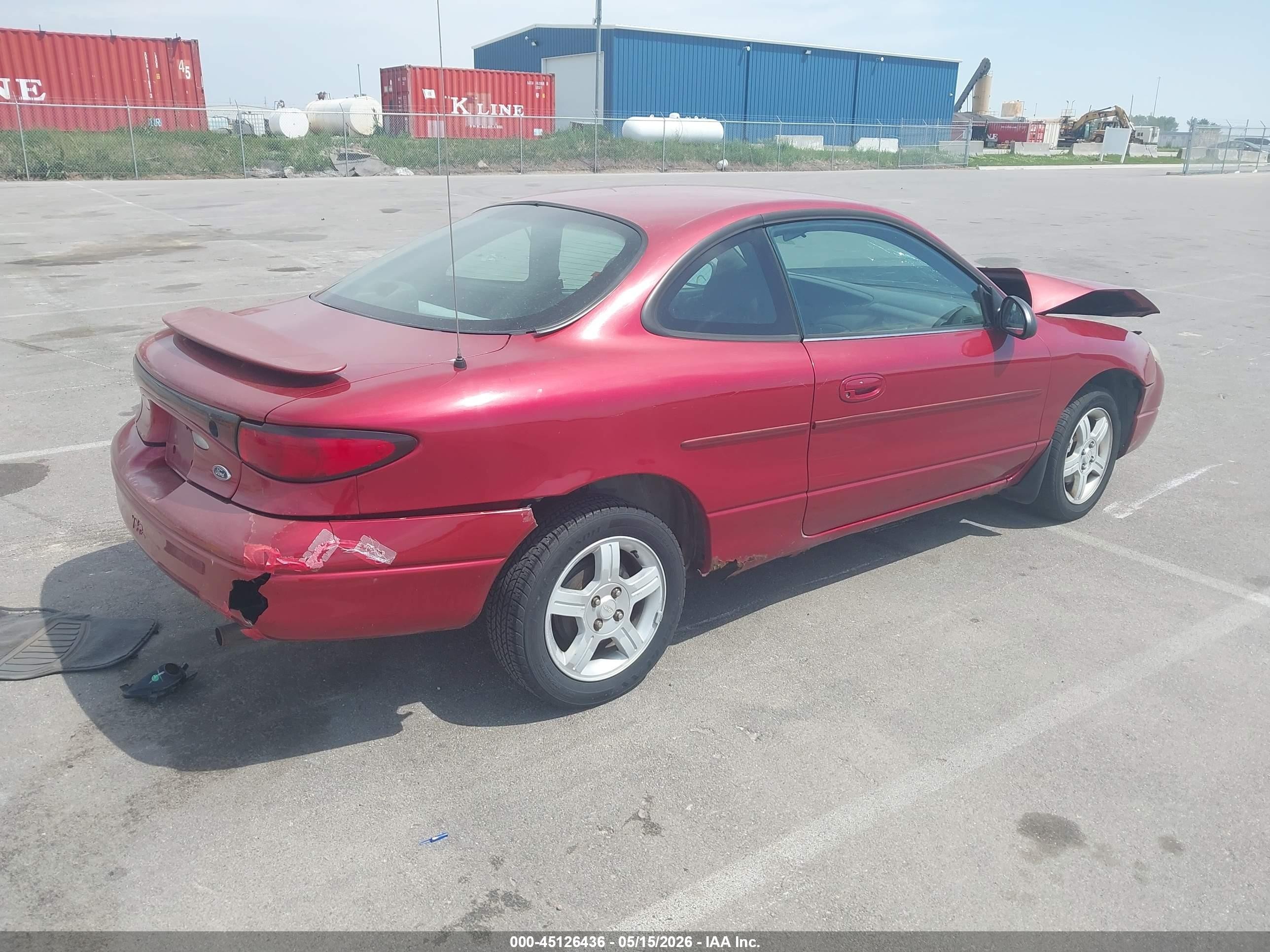 2003 Ford Zx2   Red vin: 3FAFP113X3R146629