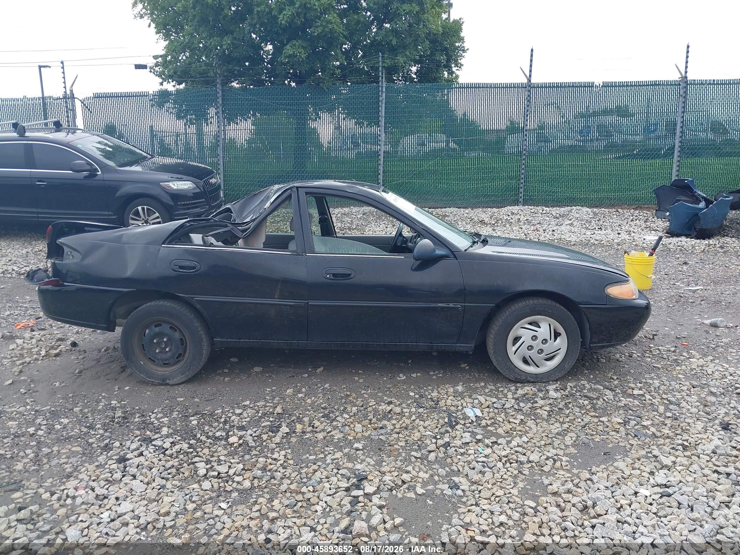 2002 Ford Escort Fleet Premium/fleet Standard Black vin: 3FAFP13P22R121562