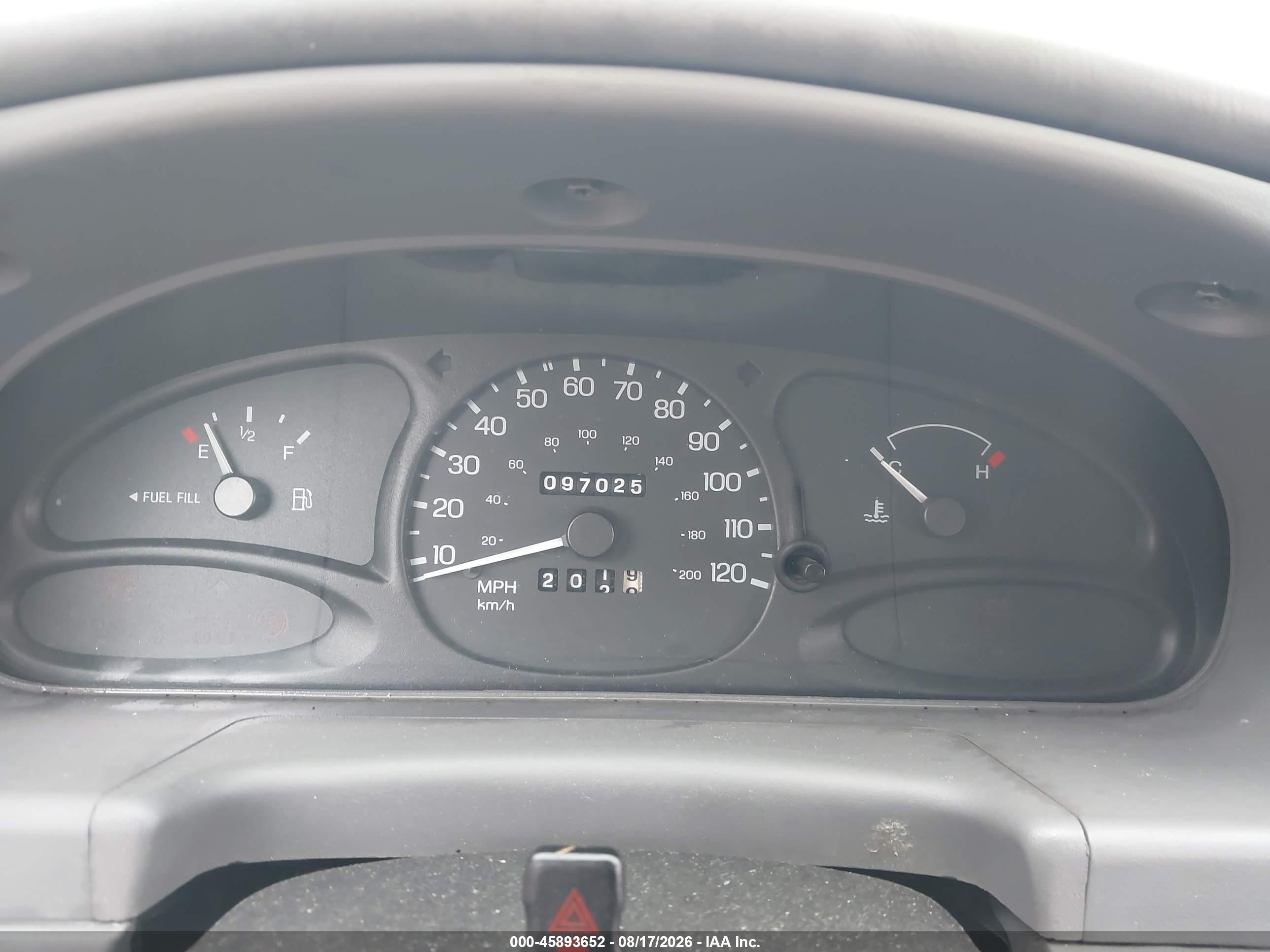 2002 Ford Escort Fleet Premium/fleet Standard Black vin: 3FAFP13P22R121562