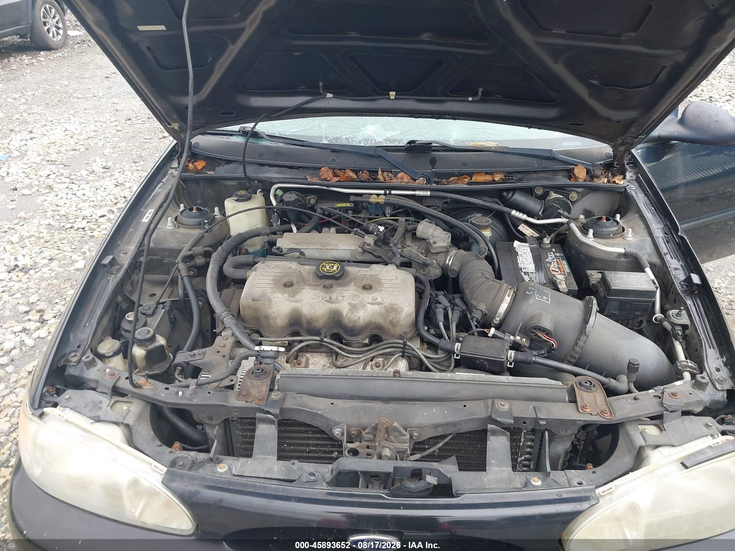 2002 Ford Escort Fleet Premium/fleet Standard Black vin: 3FAFP13P22R121562