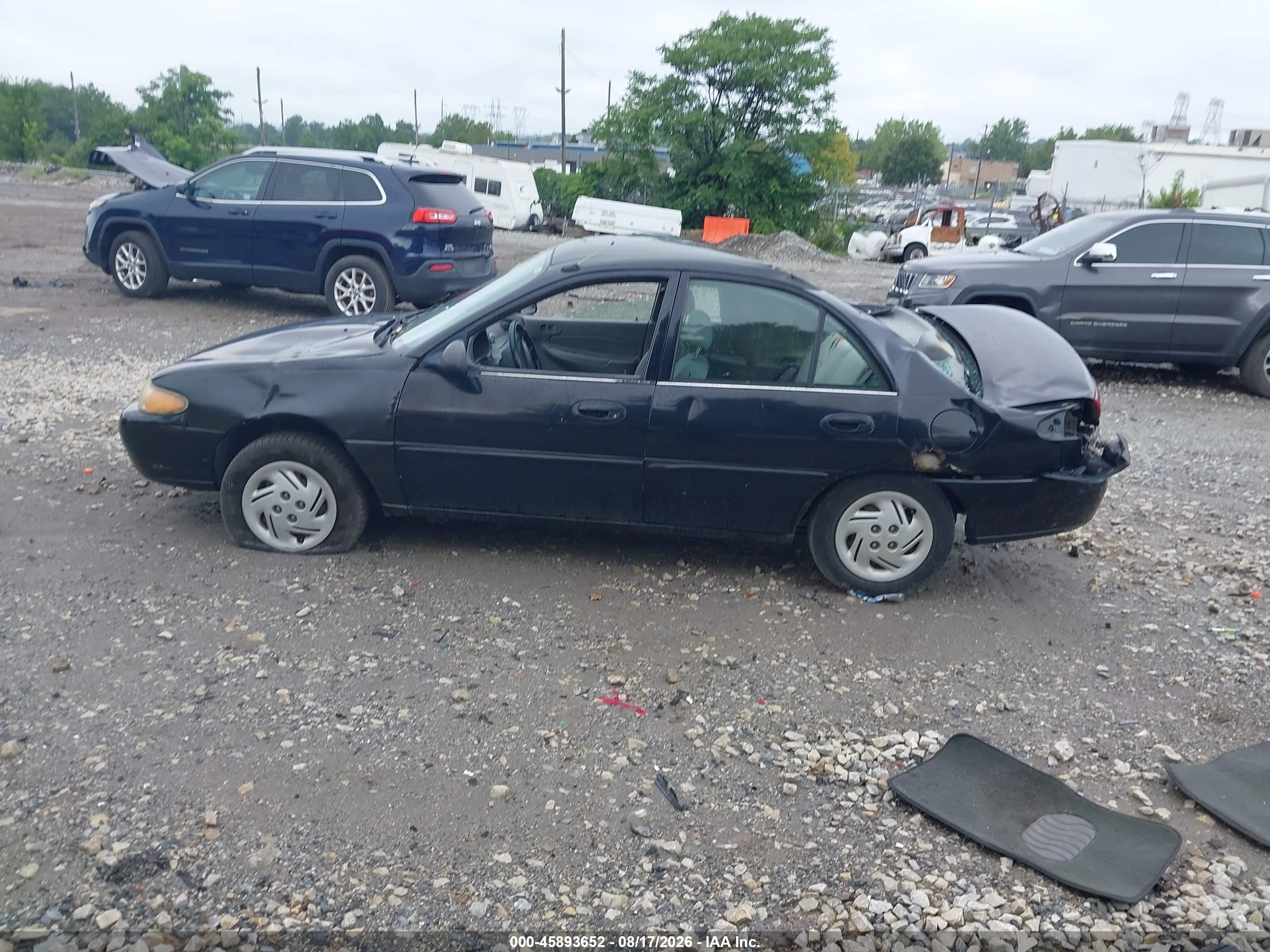 2002 Ford Escort Fleet Premium/fleet Standard Black vin: 3FAFP13P22R121562