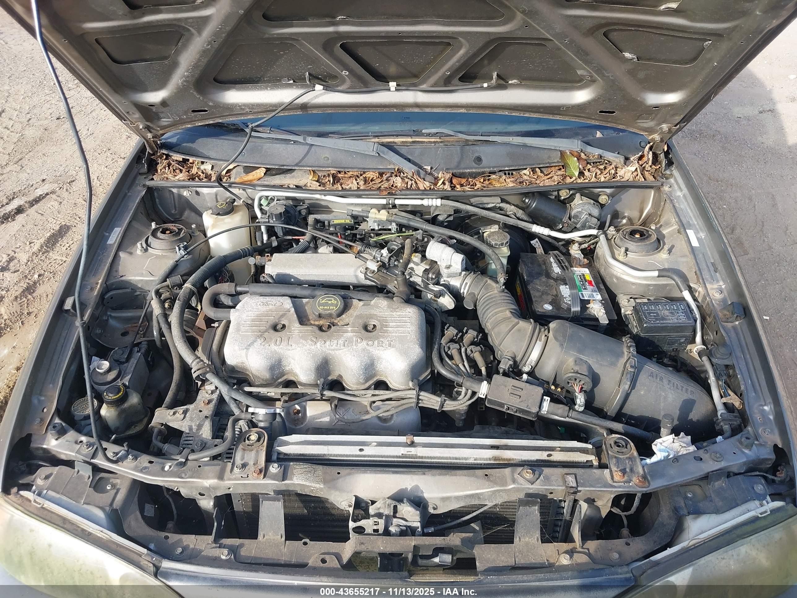 2001 Ford Escort   Brown vin: 3FAFP13P61R225177