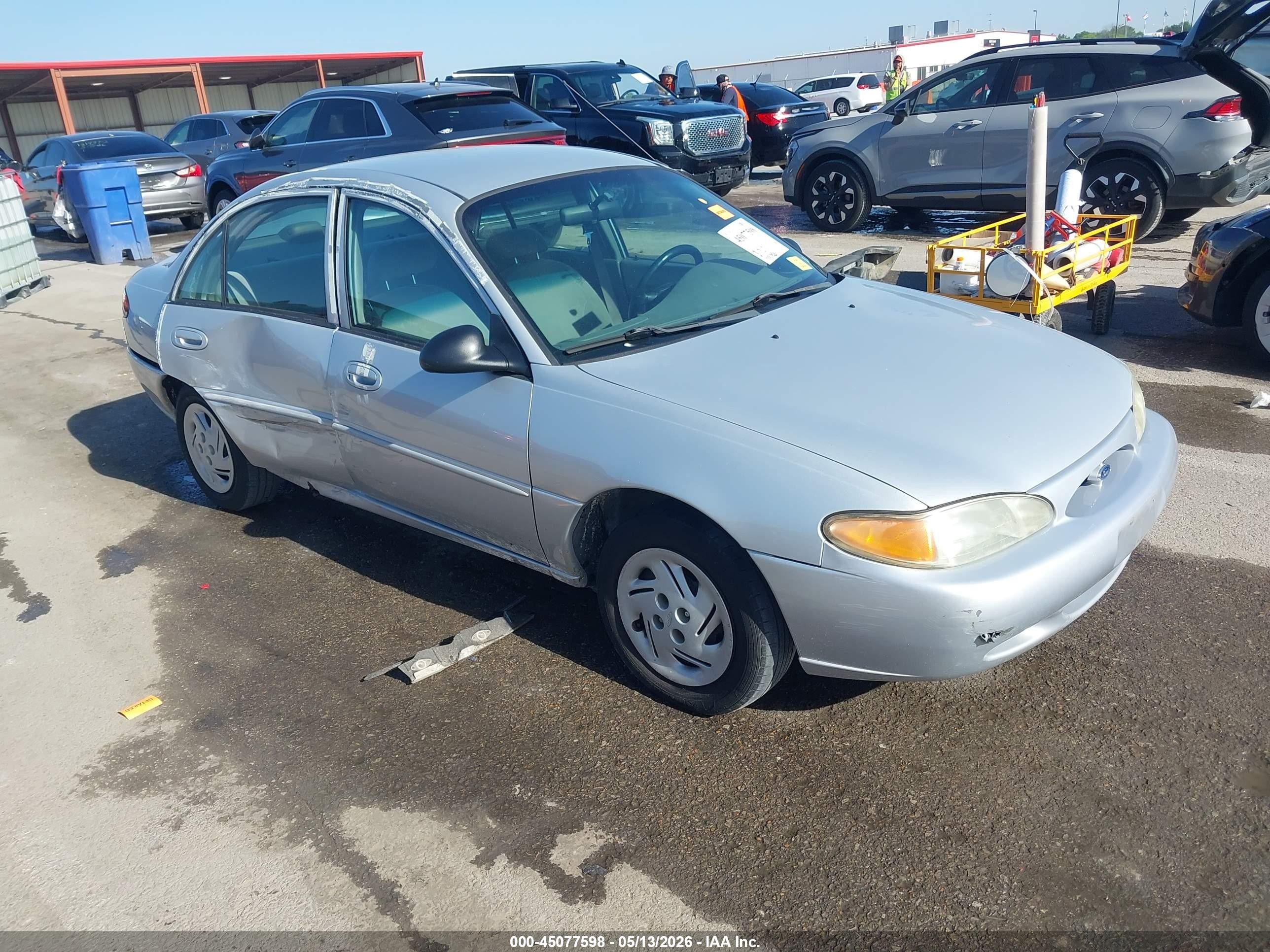 2002 Ford Escort Fleet Silver vin: 3FAFP13P72R122738