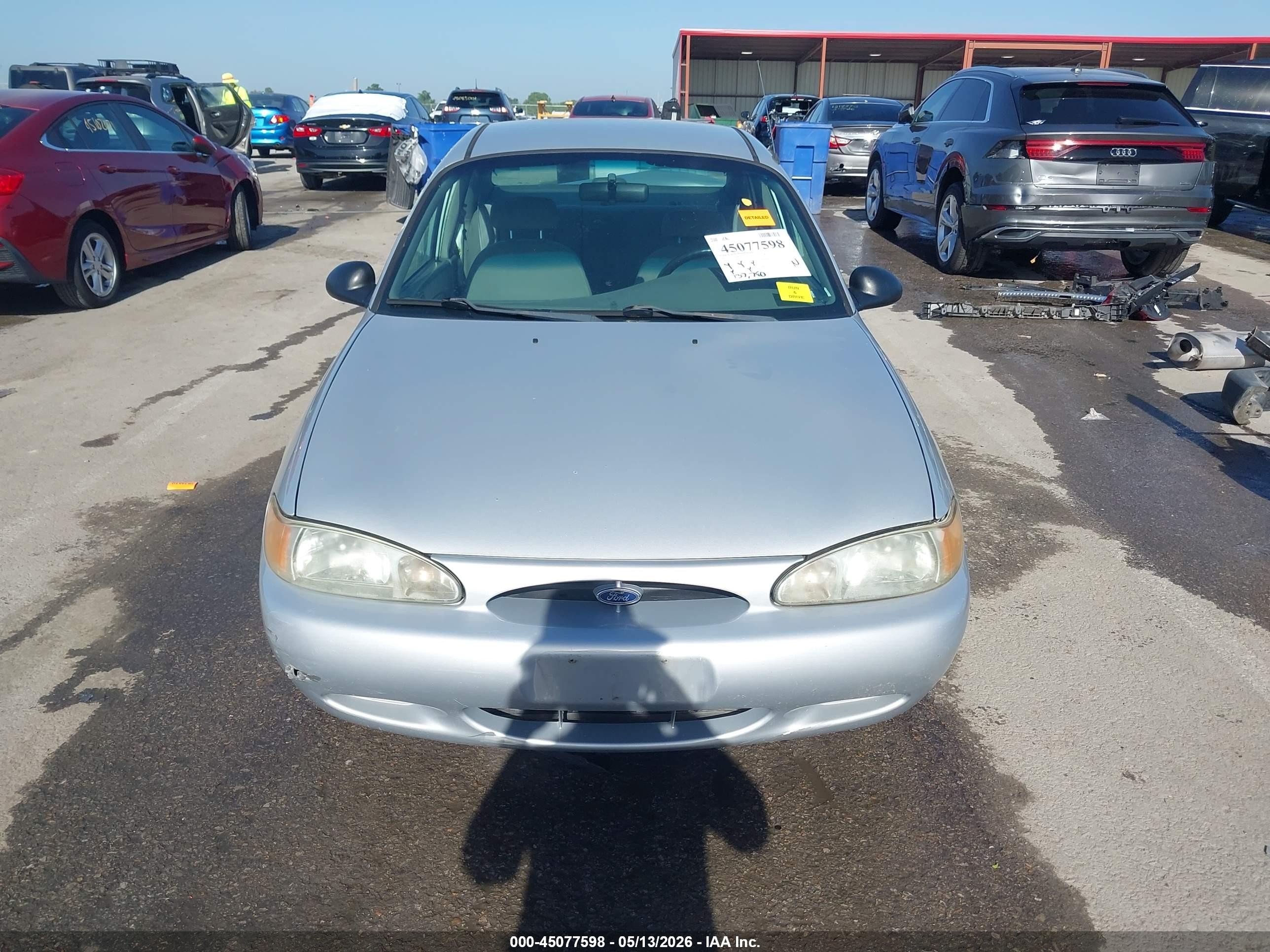 2002 Ford Escort Fleet Silver vin: 3FAFP13P72R122738