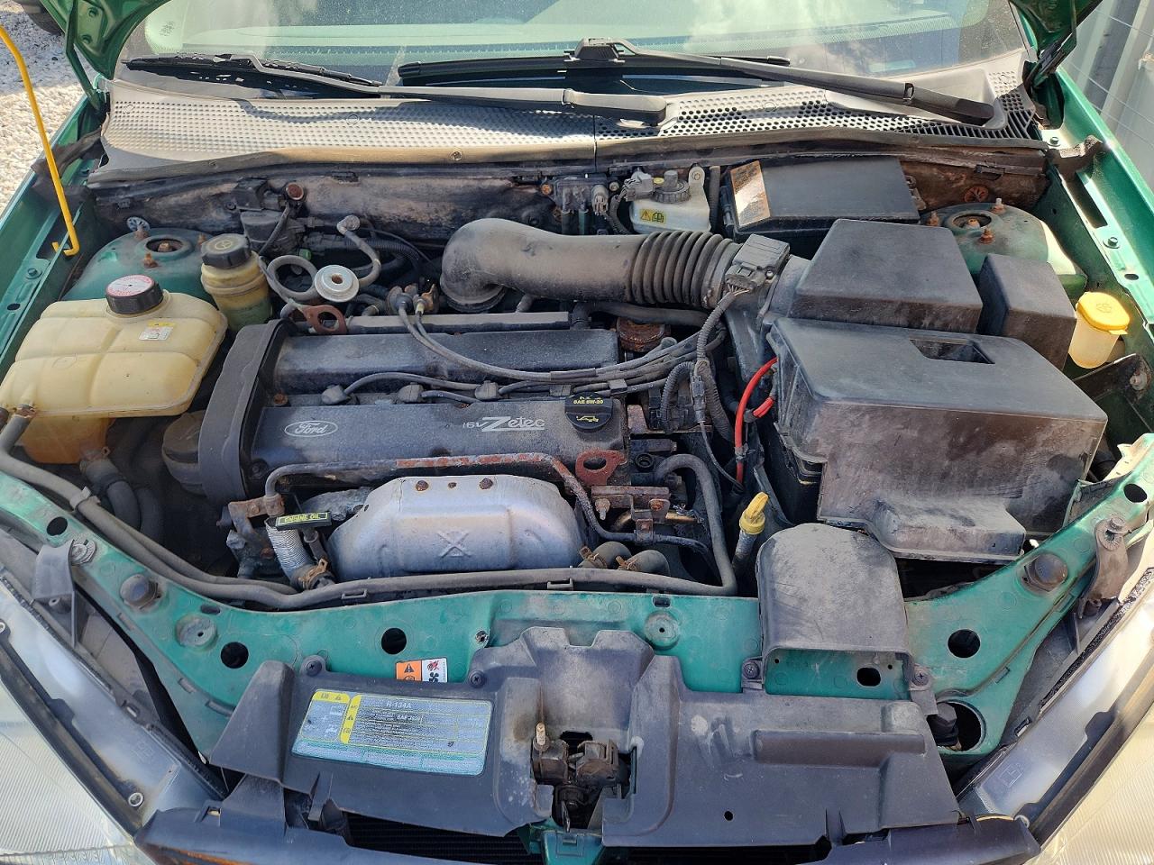 2002 Ford Focus Zx3 Green vin: 3FAFP31302R238536