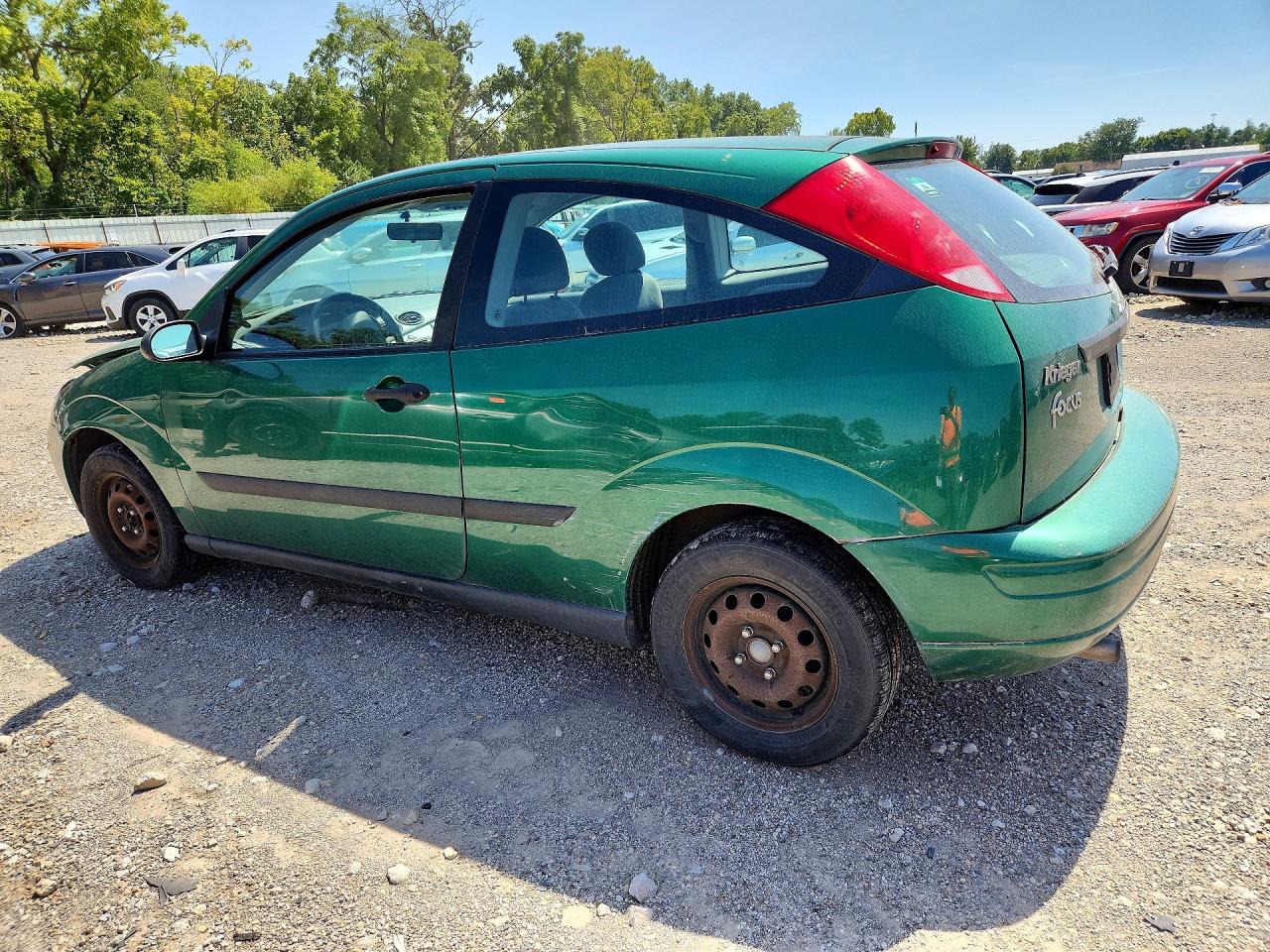 2002 Ford Focus Zx3 Зеленый vin: 3FAFP31302R238536