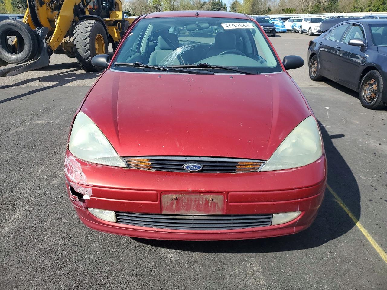 2004 Ford Focus Zx3 Red vin: 3FAFP31324R121043