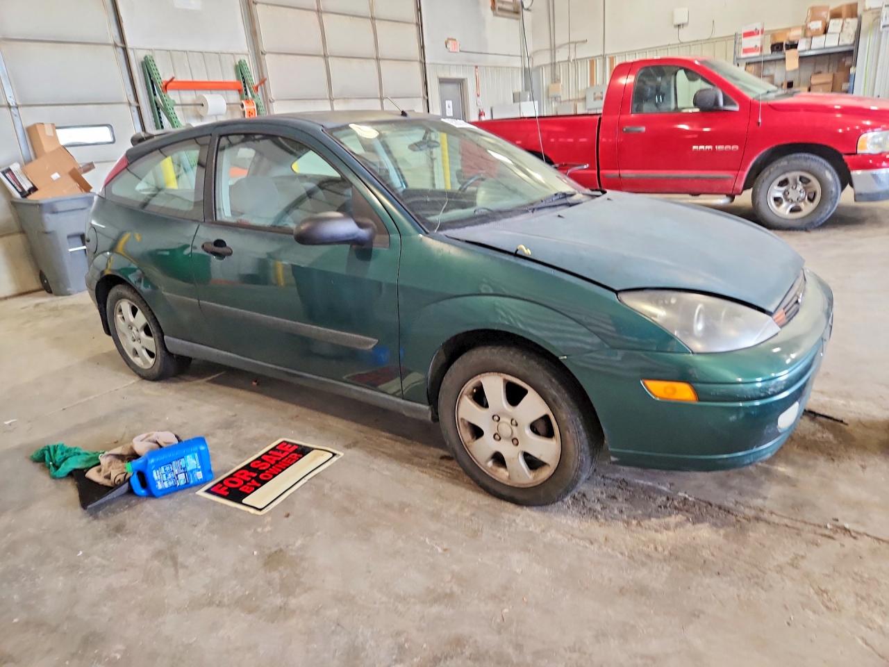 2001 Ford Focus Zx3 Green vin: 3FAFP31341R132427
