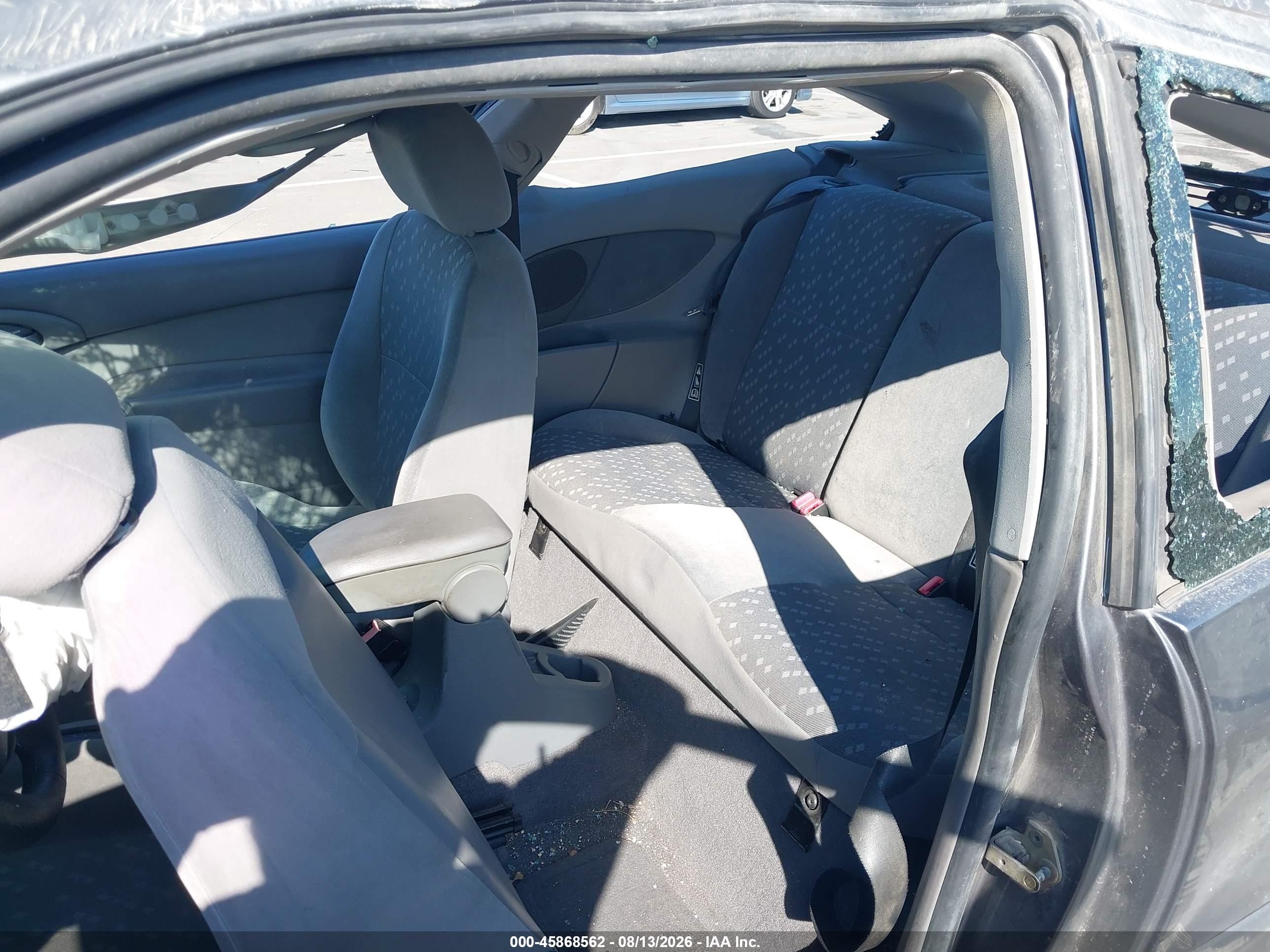 2002 Ford Focus Zx3 Base/zx3 Premium/zx3 Pwr Premium Gray vin: 3FAFP31342R140125